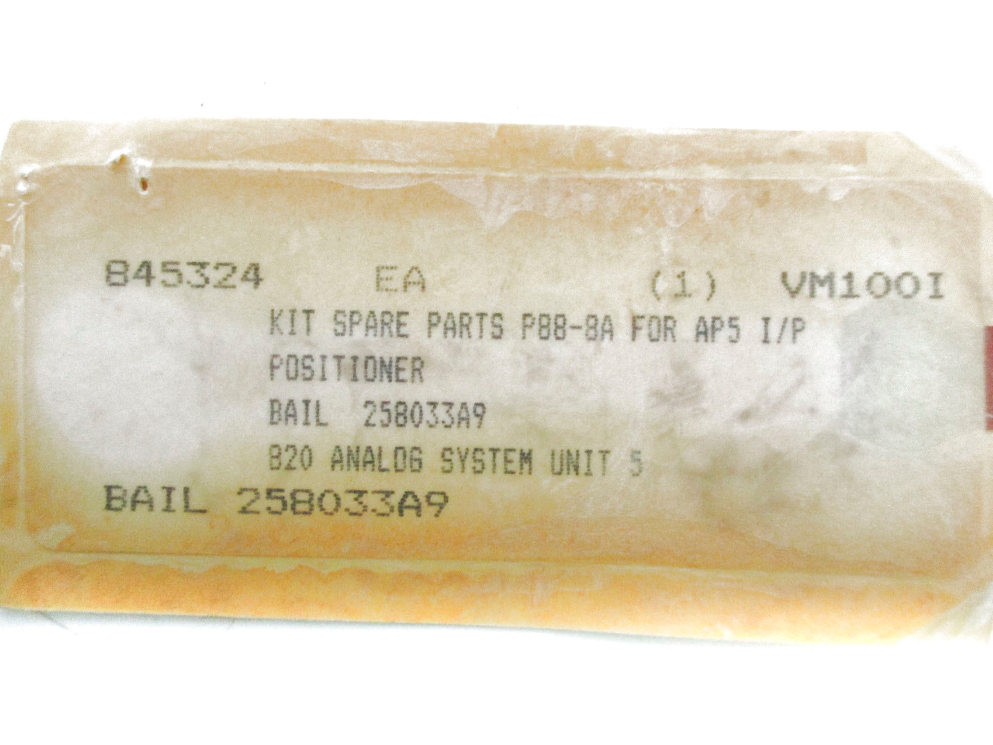 SPARE PART KIT 258033A9 NSNP