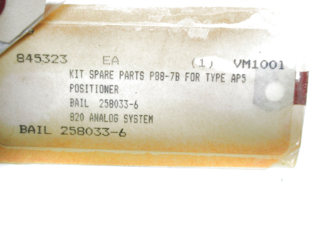 SPARE PART KIT 258033-6 NSNP