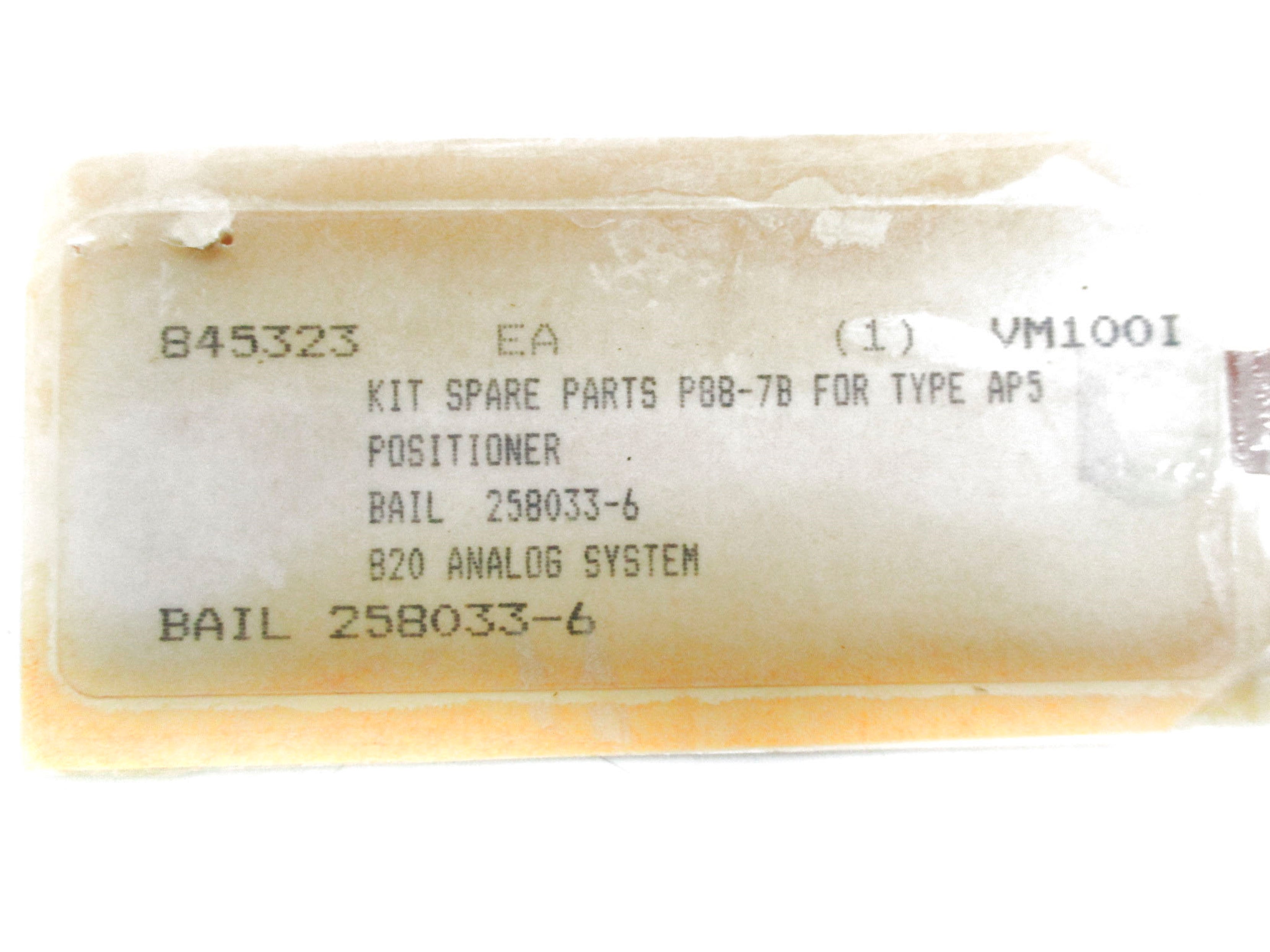 SPARE PART KIT 258033-6 (AS PICTURED) NSNP