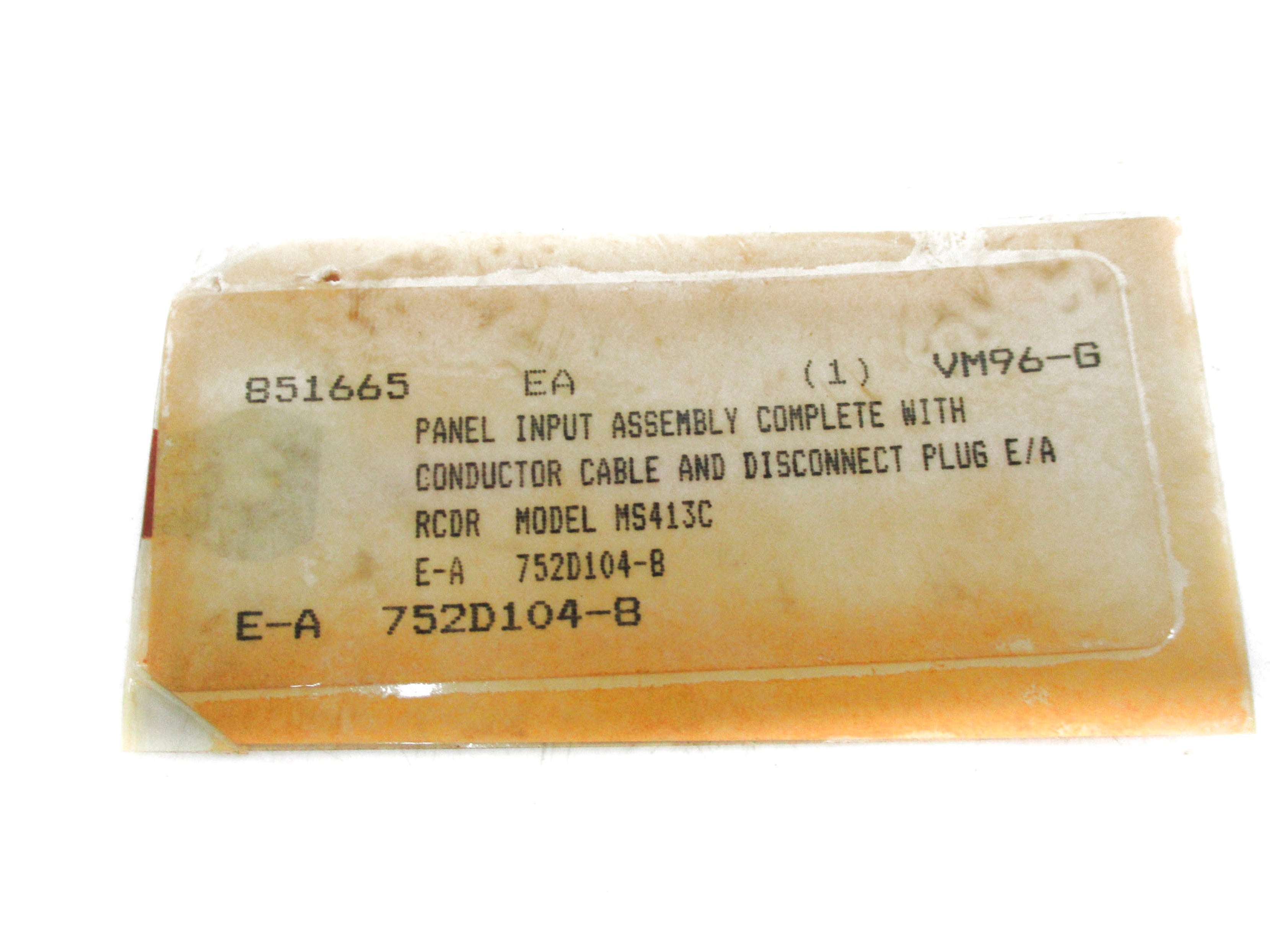 SPARE PART 752D104-B NSNP