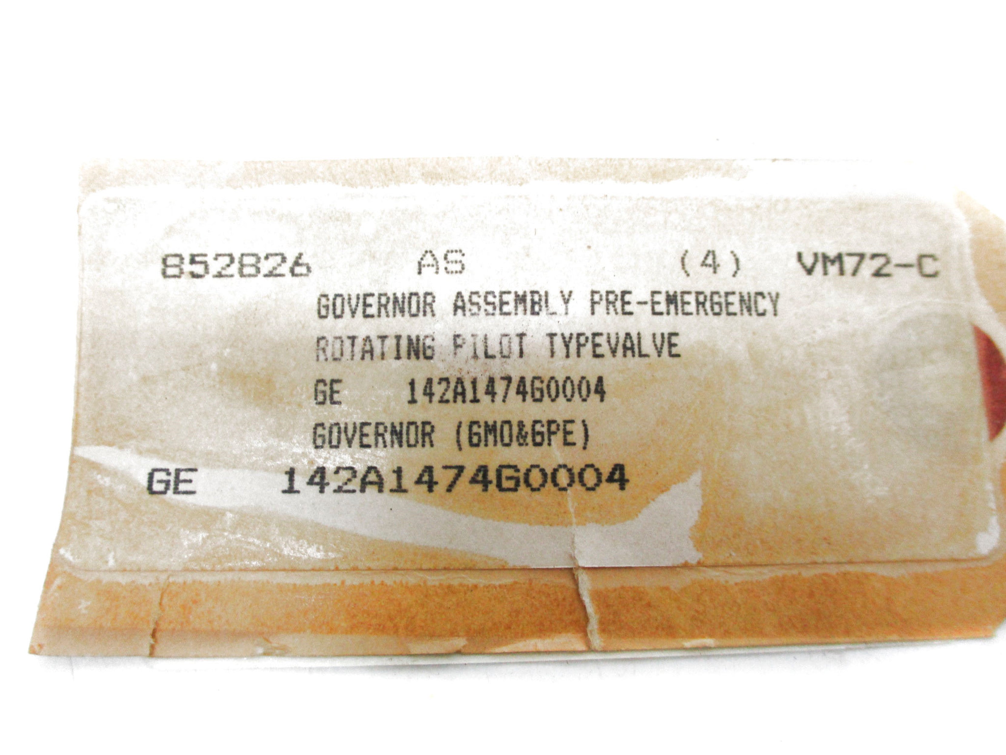 SPARE PART 142A1474G0004 UNMP