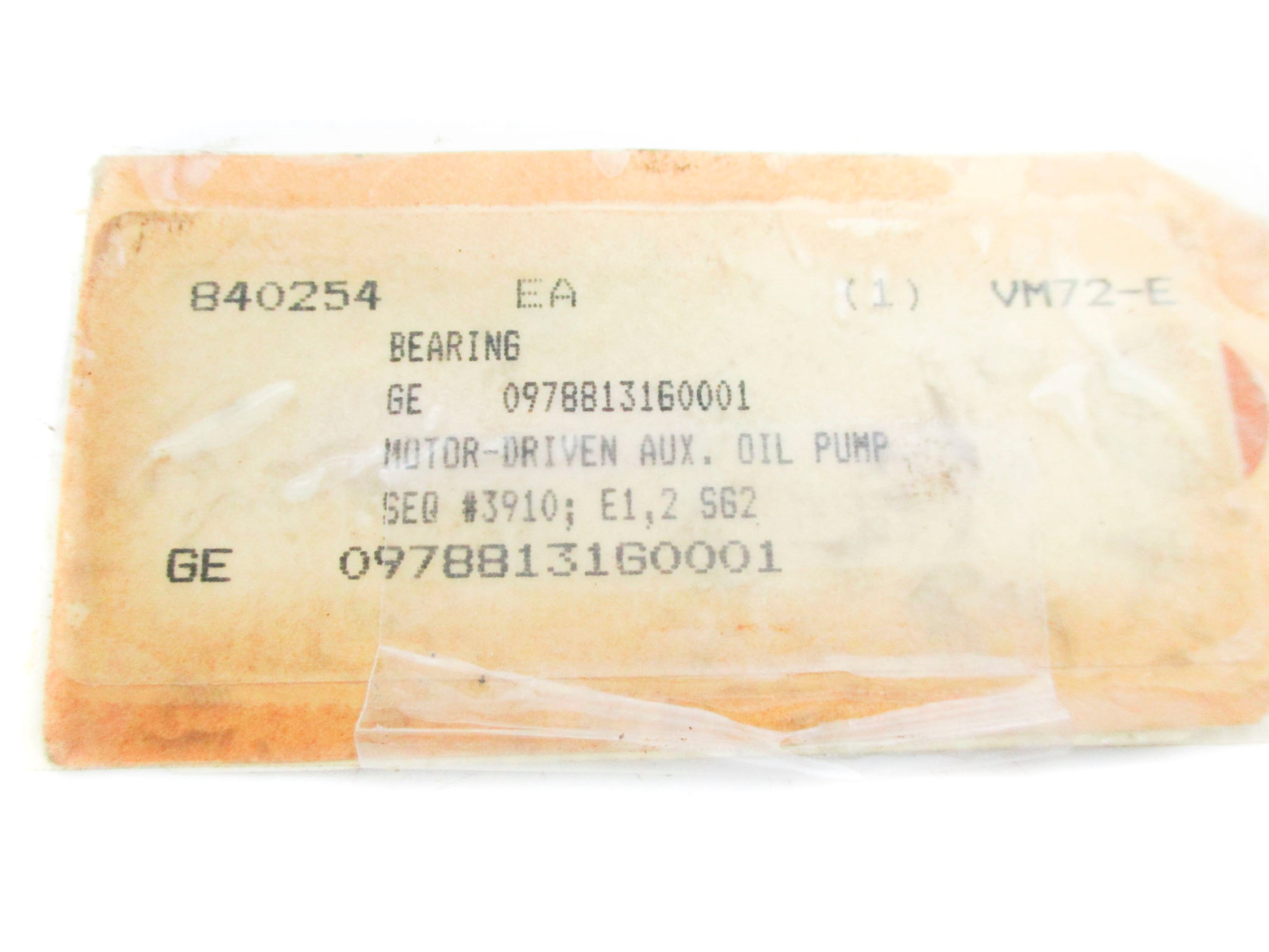 SPARE PART 09788131G0001 UNMP