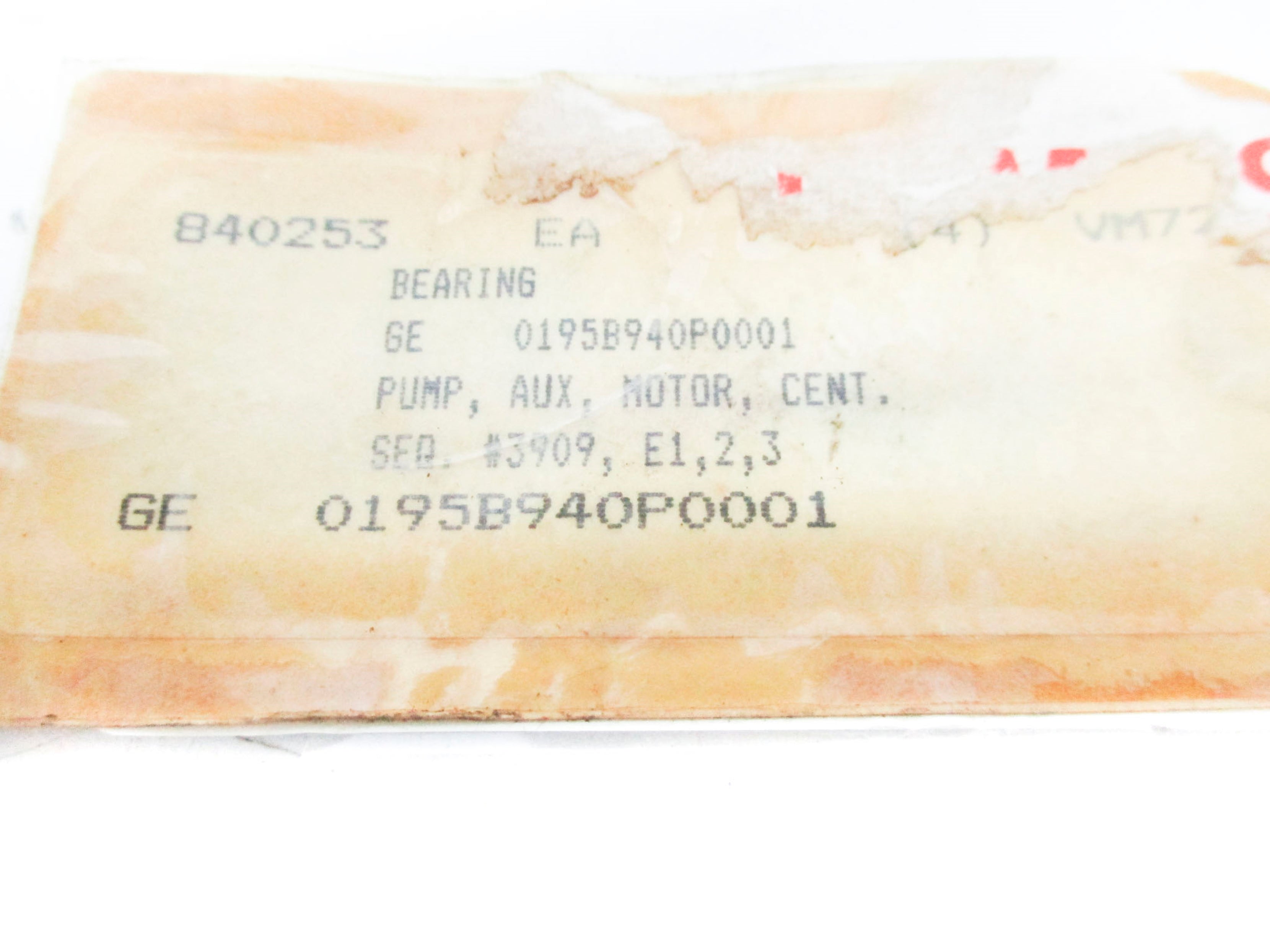 SPARE PART 0195B940P0001 UNMP