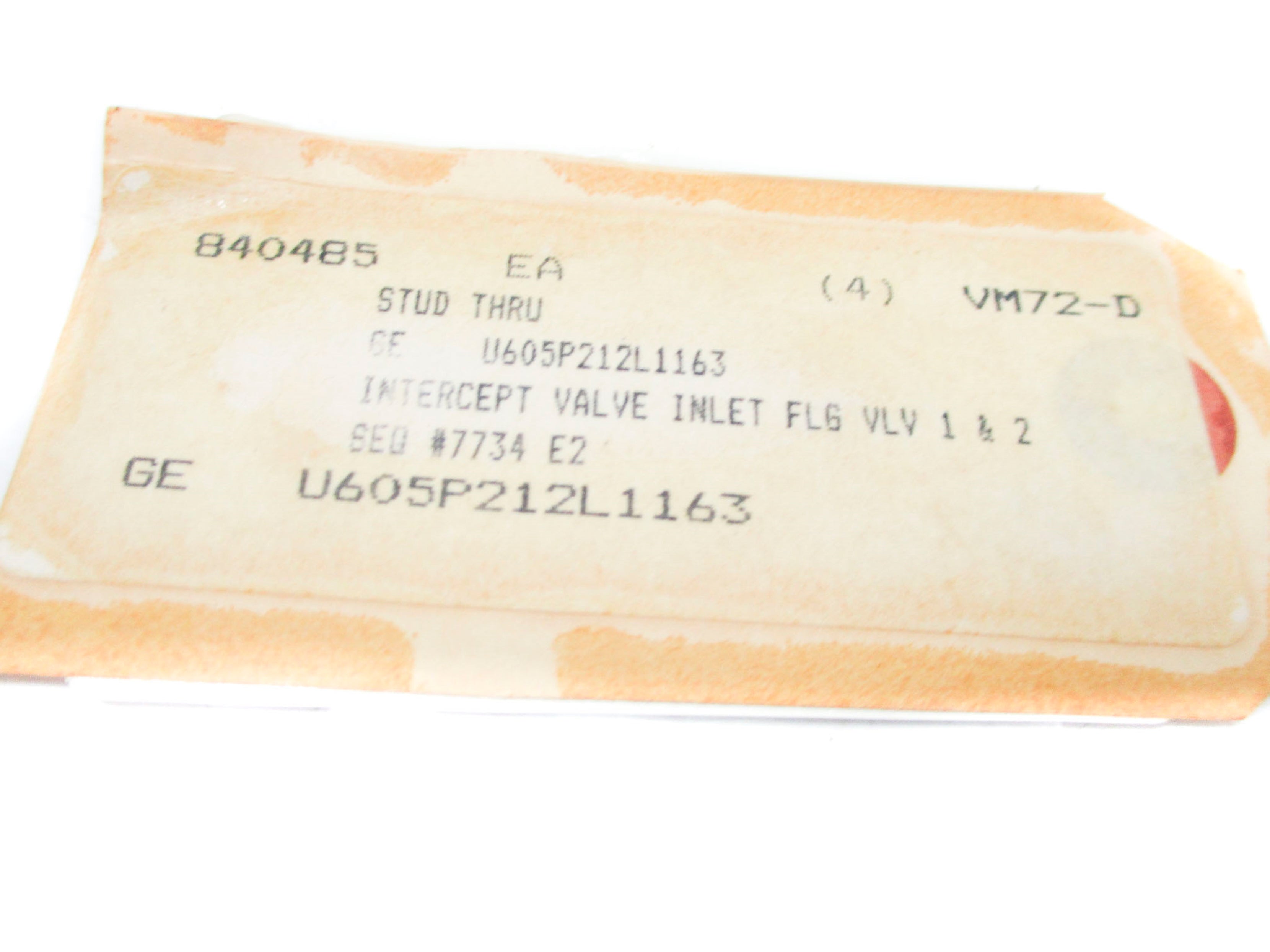 SPARE PART U605P212L1163 NSNP