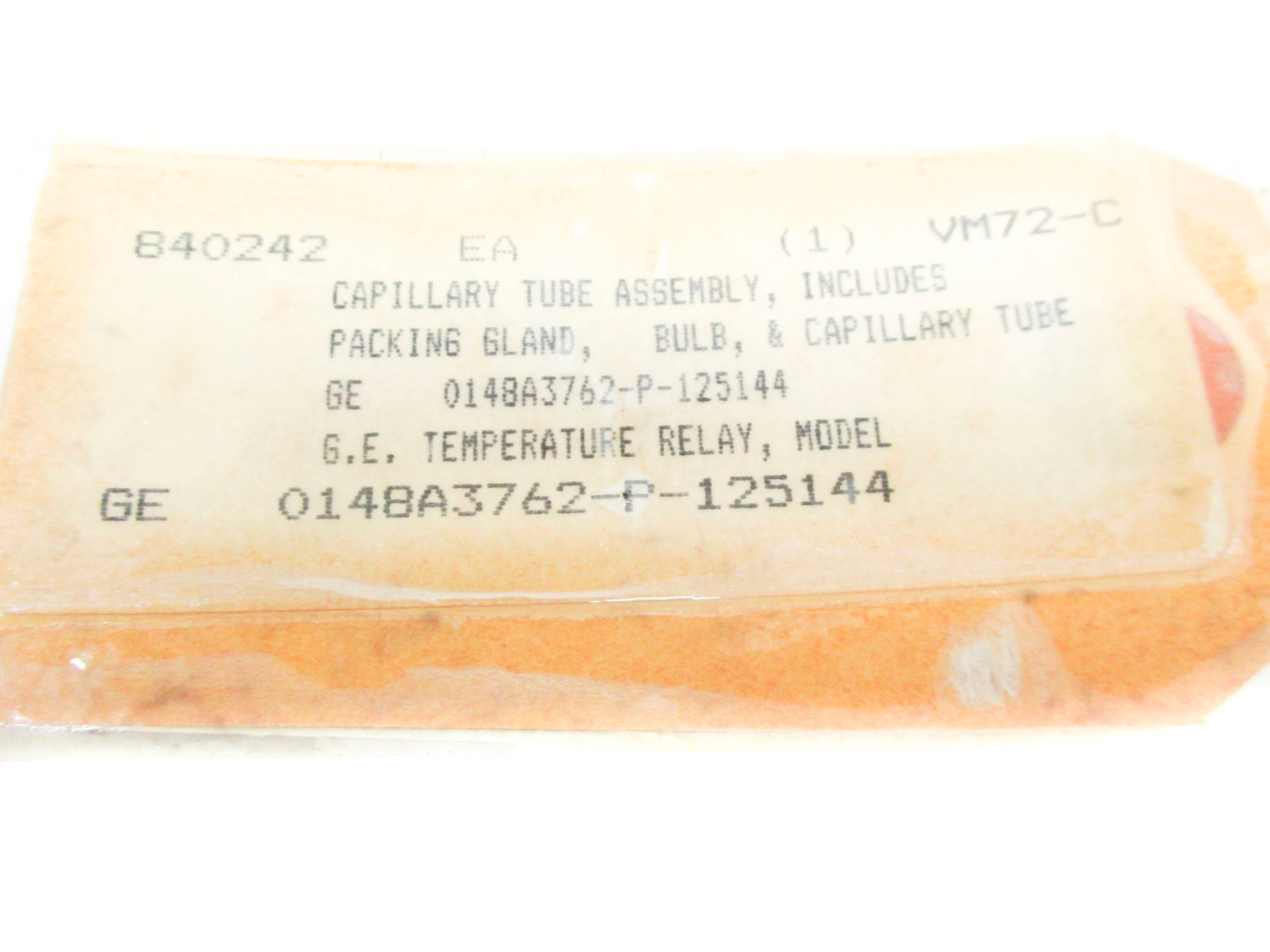 SPARE PART 01483762-P-125144 NSNP