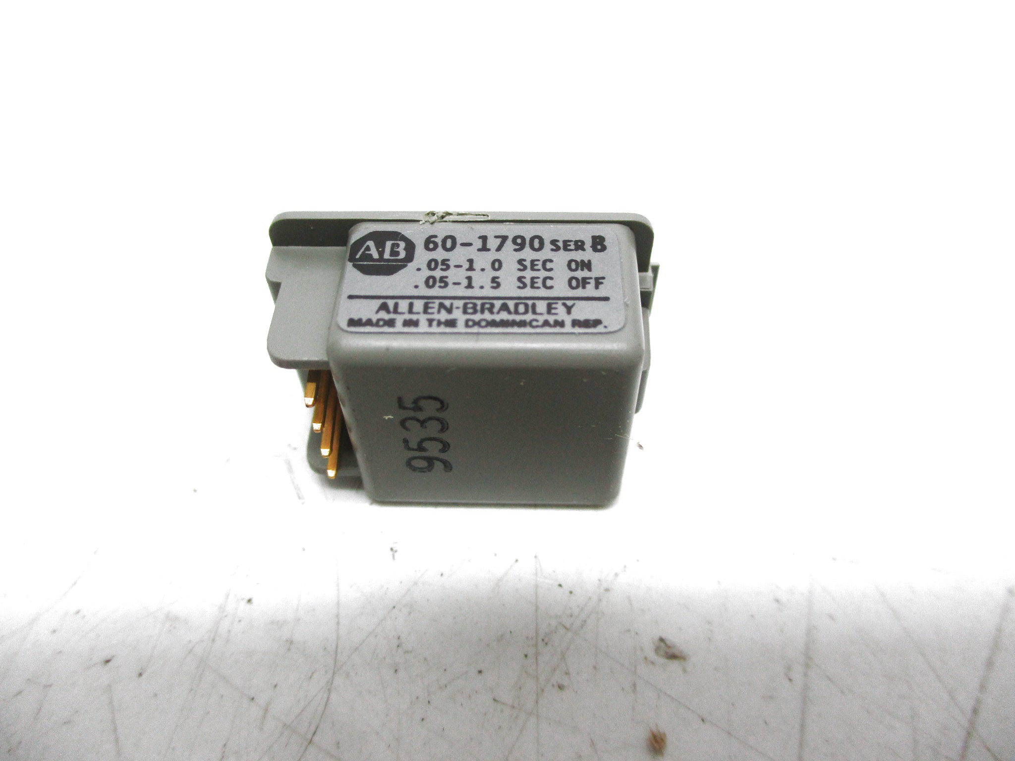 ALLEN BRADLEY 60-1790 SER. B .05-1.0/.05-1.5S (BK/YL) NSMP