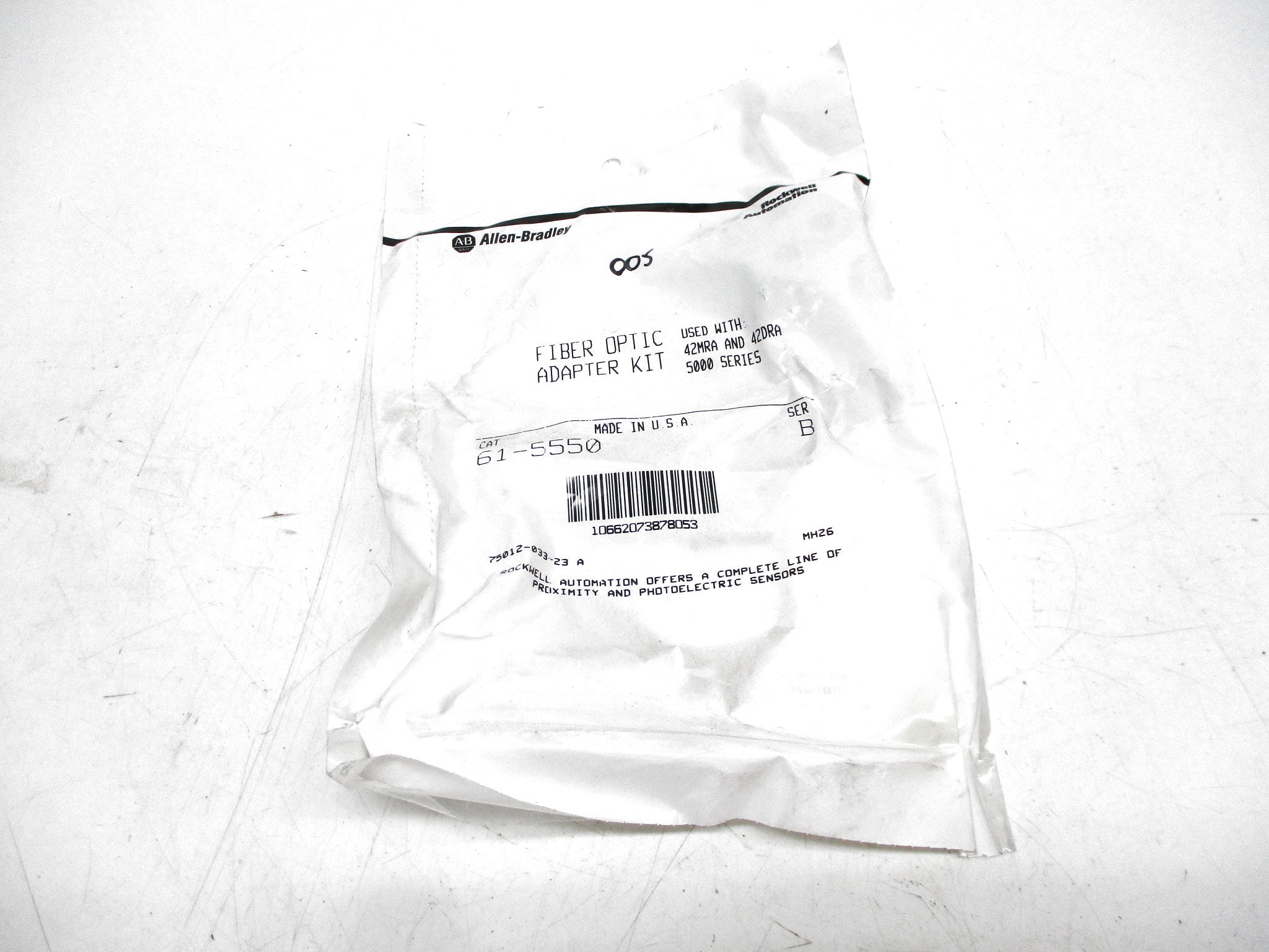 INDUSTRIAL SPARE PART 61-5550 SER. B (WH) NSMP