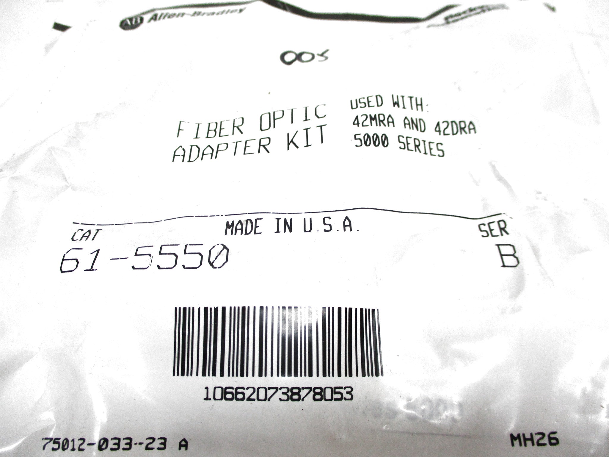 INDUSTRIAL SPARE PART 61-5550 SER. B (WH) NSMP
