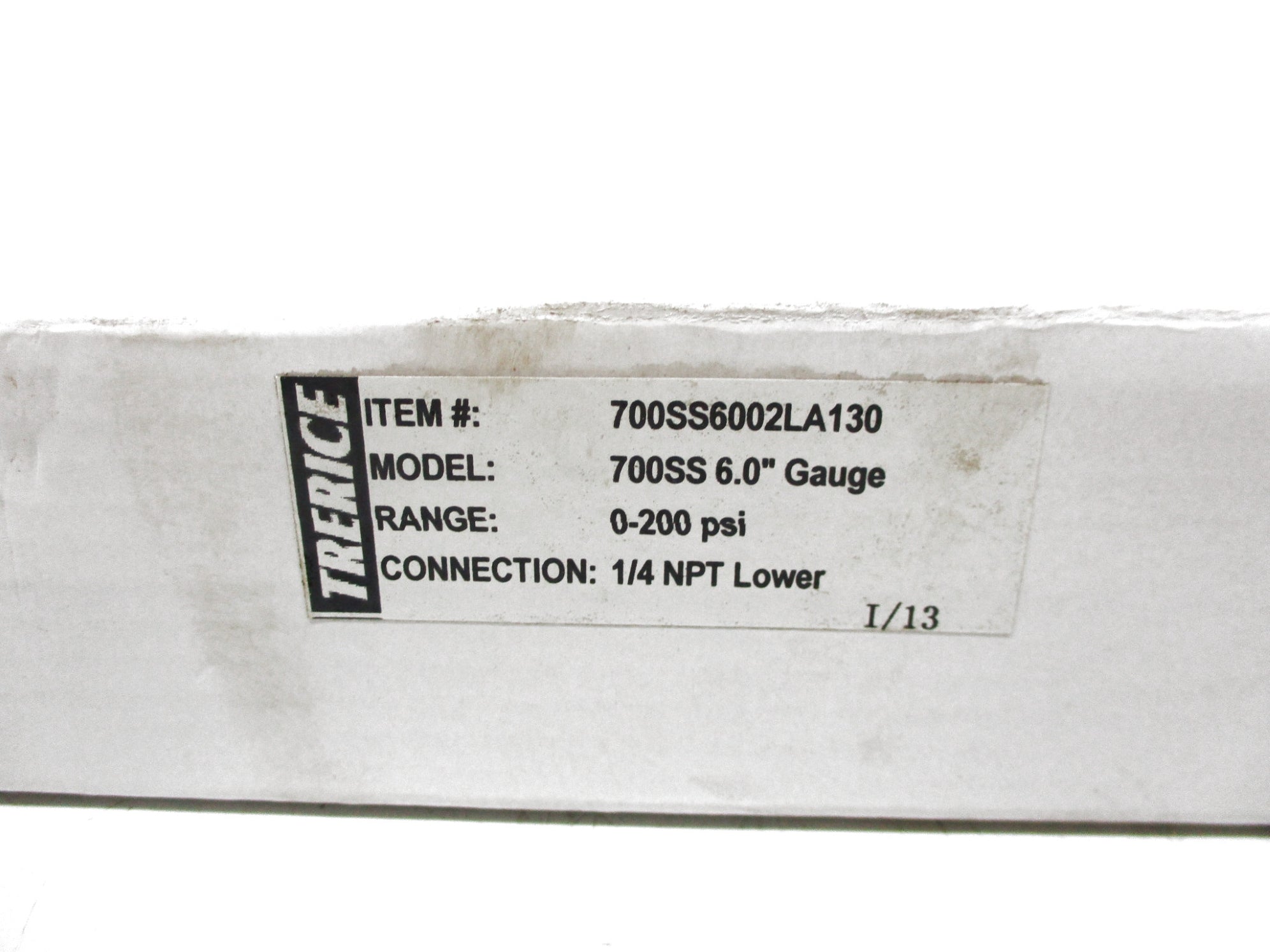 TRERICE 700SS6002LA130 200PSI NSMP