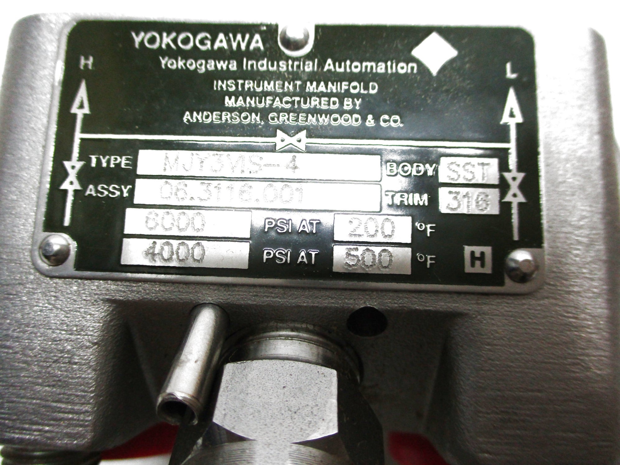 YOKOGAWA MJY3VIS-4 UNMP