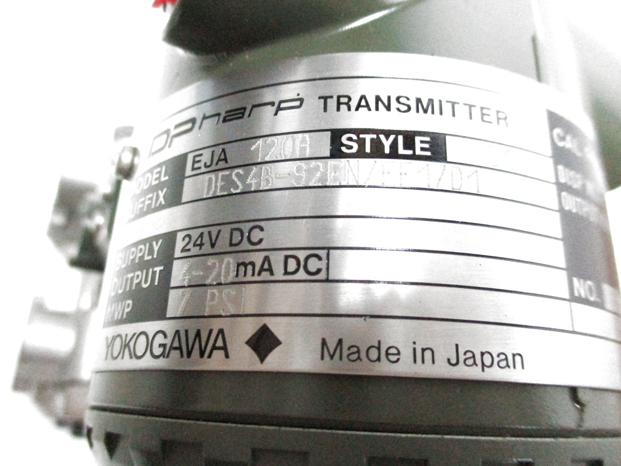 YOKOGAWA EJA120A-DES4B-92EN/FF1/D1 NSMP