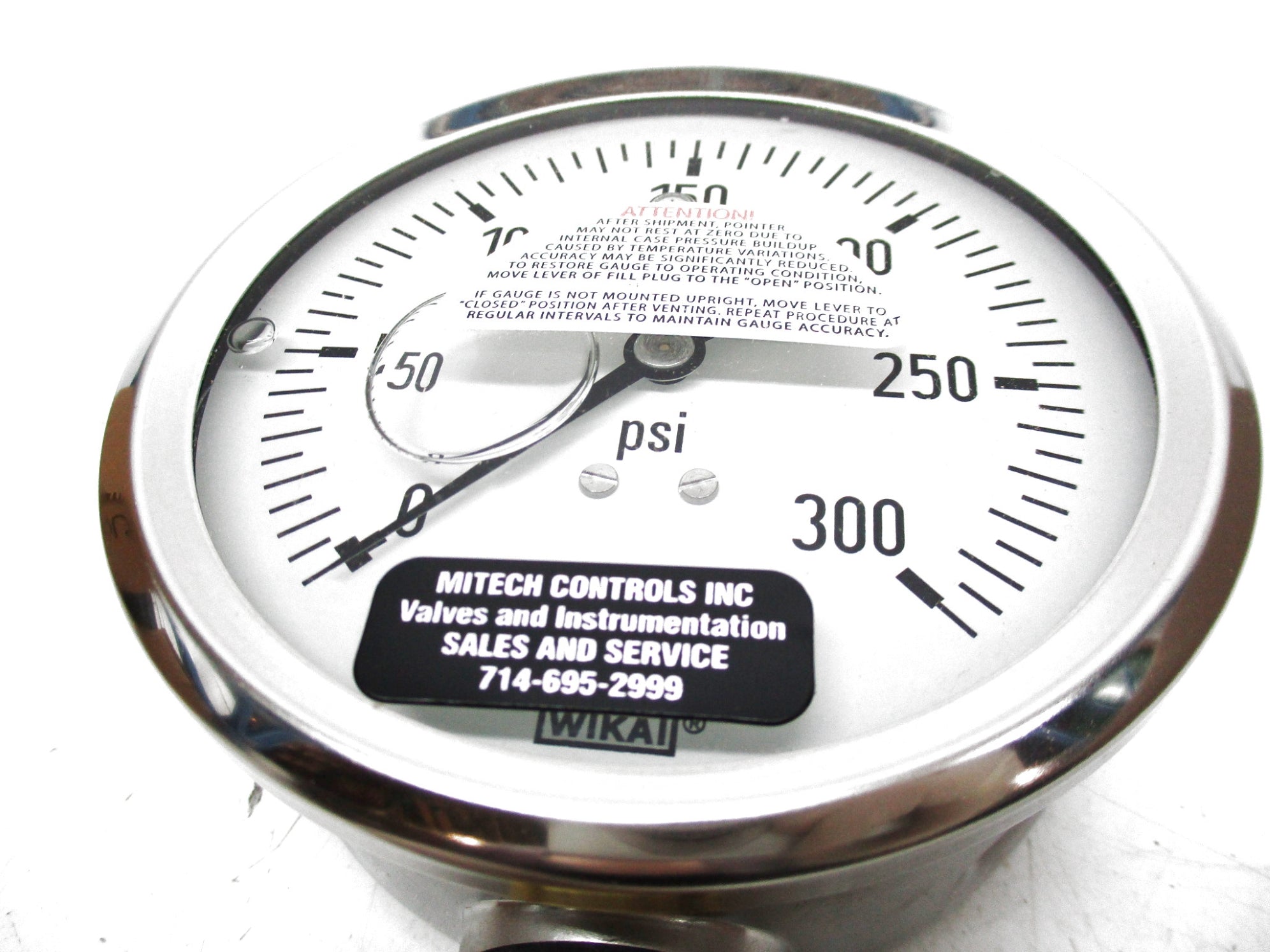 WIKA 9699142 300PSI UNMP