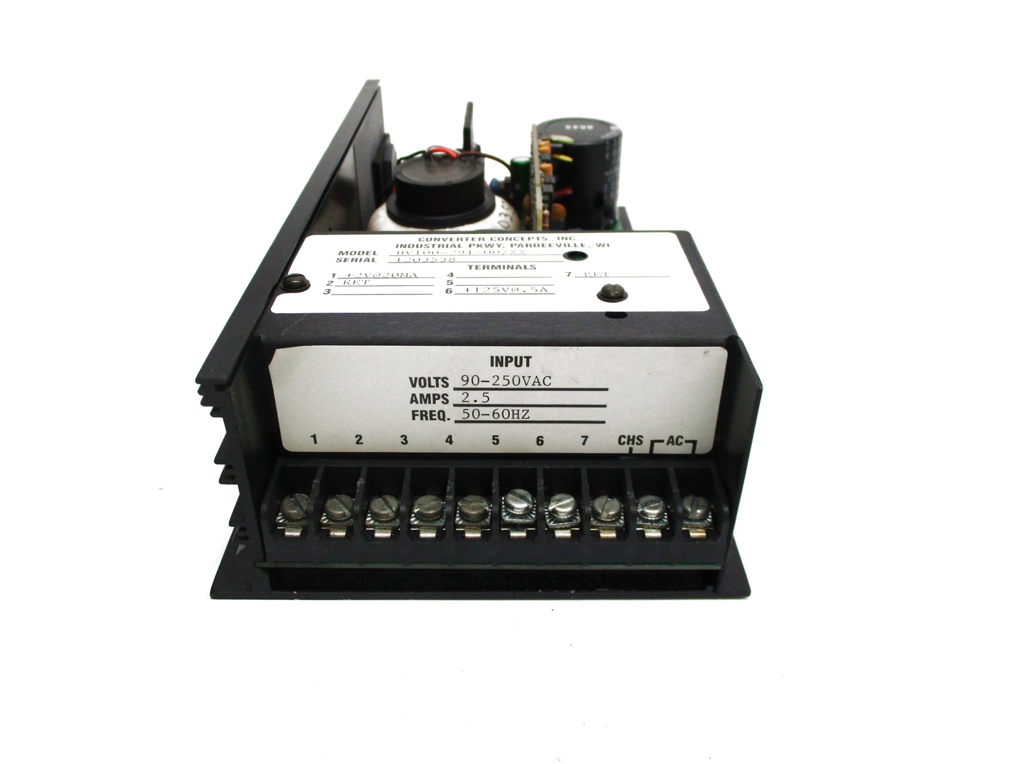 CONVERTER CONCEPTS HV100-291-00/XX UNMP