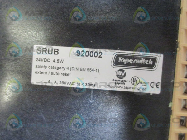 GUARDSCAN SRUB SAFETY RELAY 24VDC UNMP