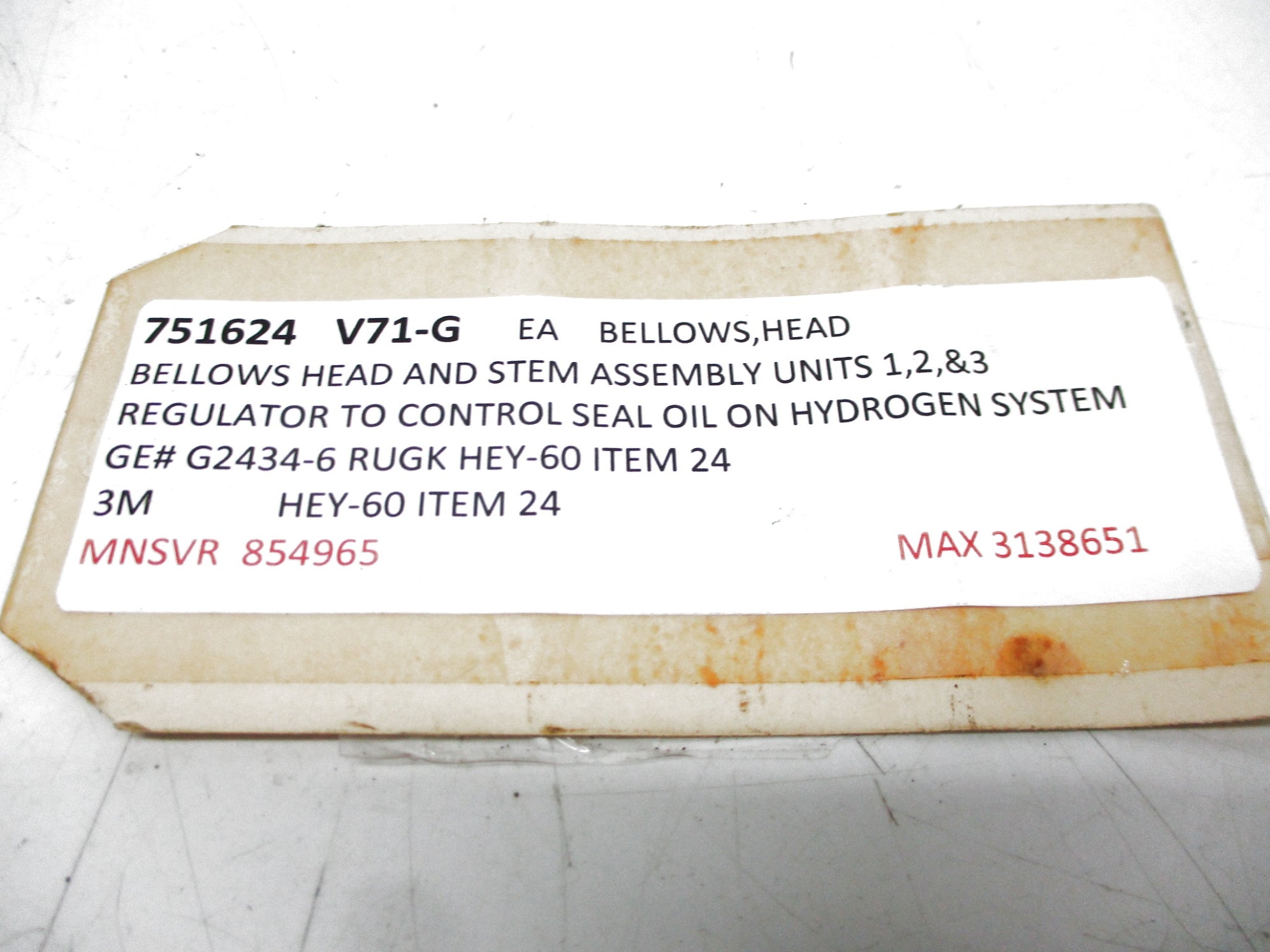 SPARE PART 751624 UNMP