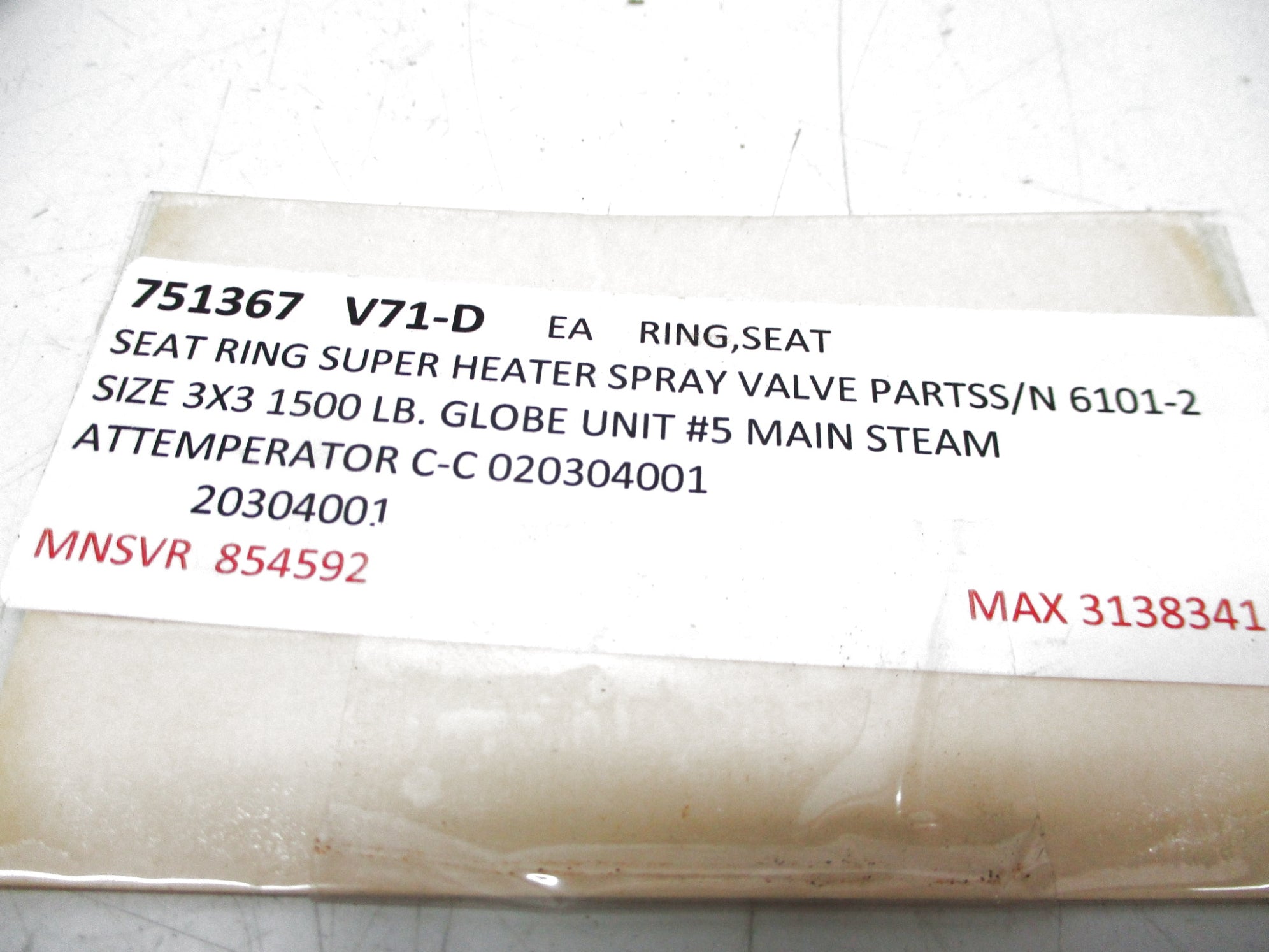 SPARE PART 751367 1-3/8" UNMP