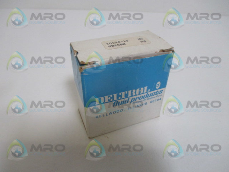 DELTROL 10126-10 NB20BK FLOW CONTROL VALVE NSMP