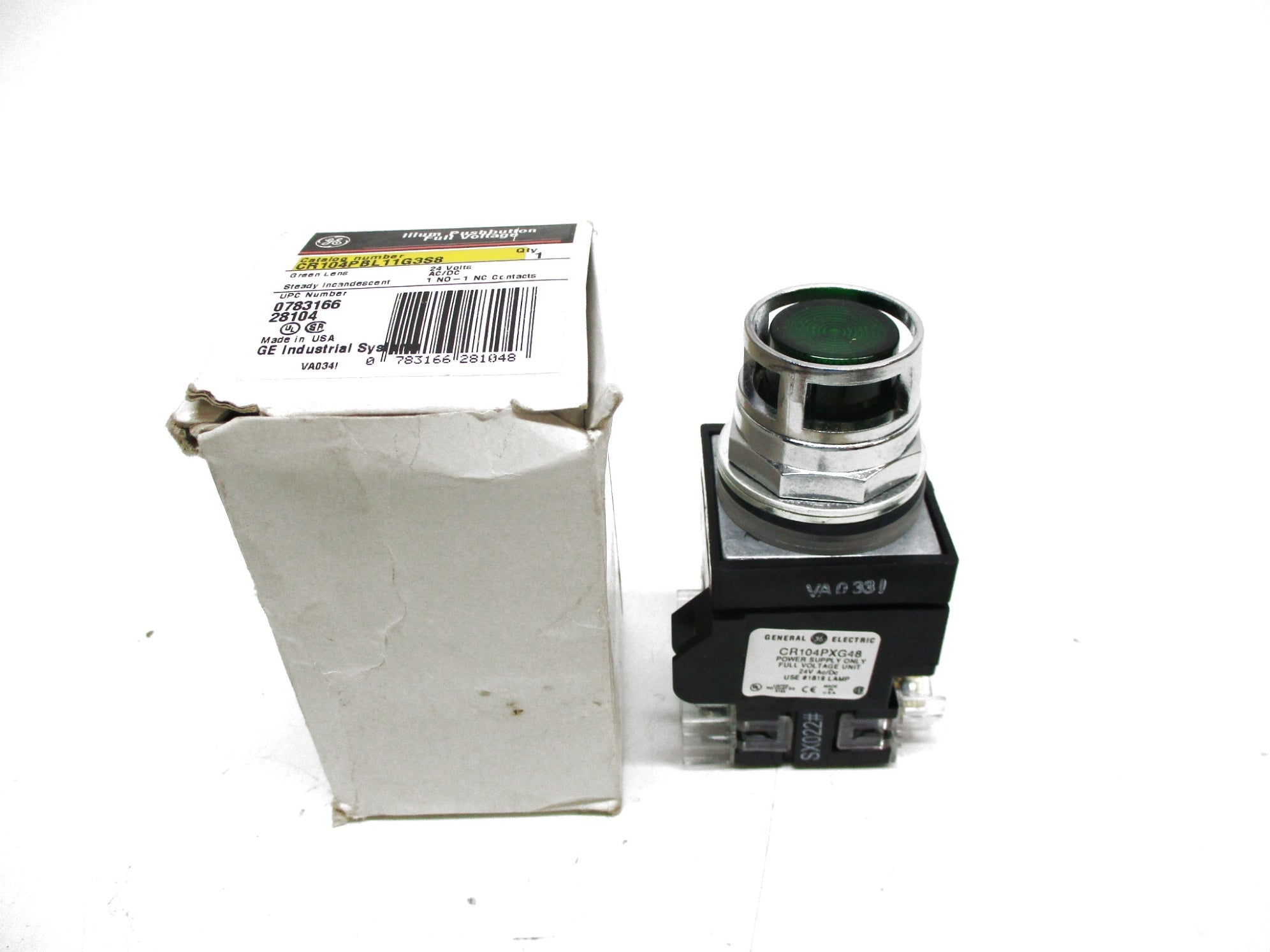 GENERAL ELECTRIC CR104PBL11G3S8 24VAC/DC NSMP