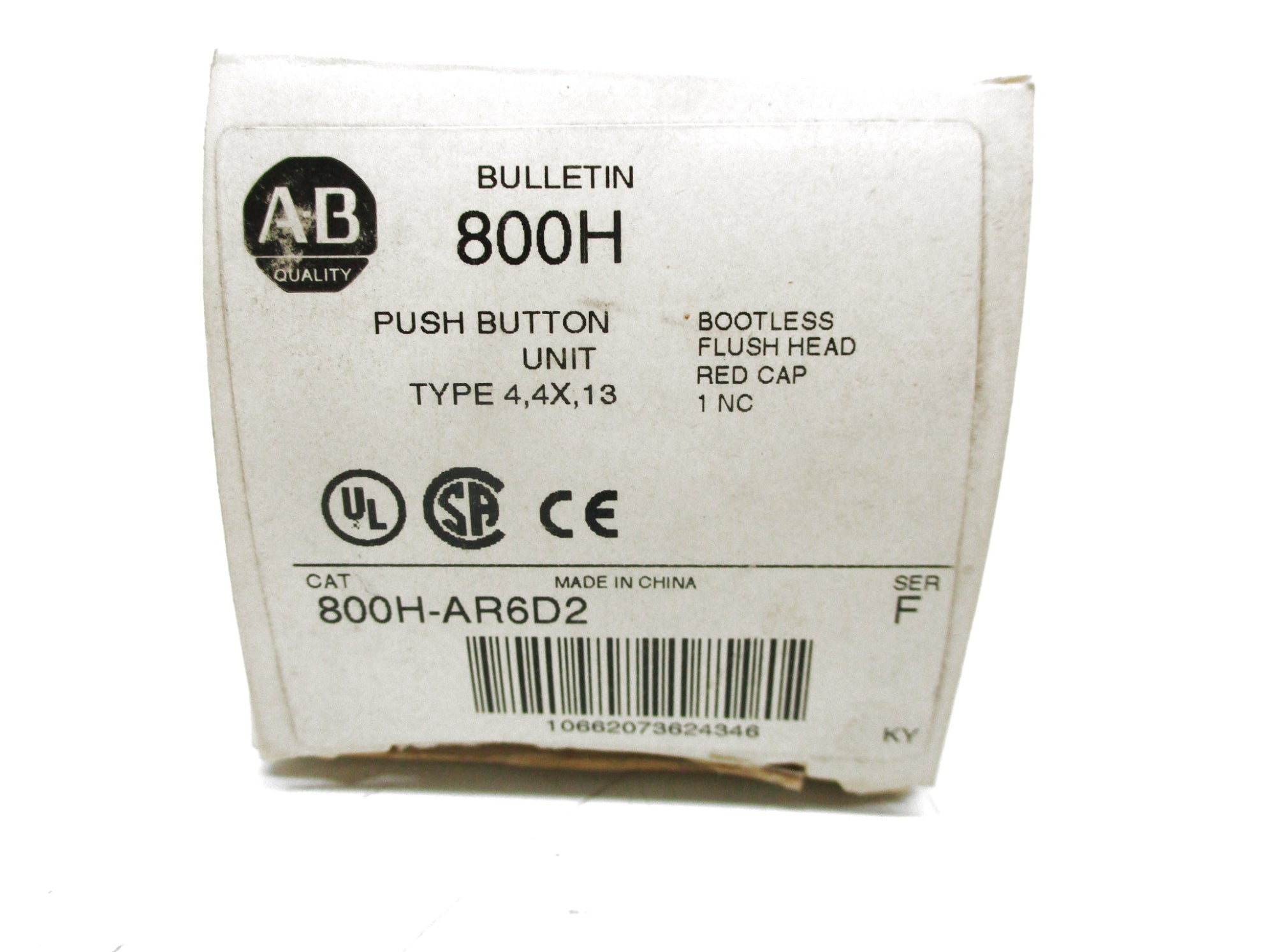 INDUSTRIAL SPARE PART 800H-AR6D2 SER. F (WH) NSMP