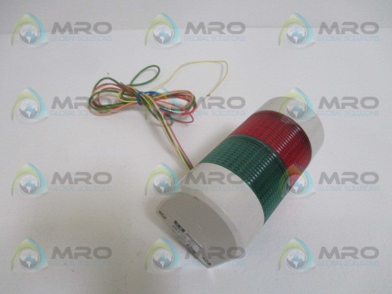 PATLITE WM-T SIGNAL TOWER ALARM SAFETY LIGHT 120VAC NSNP