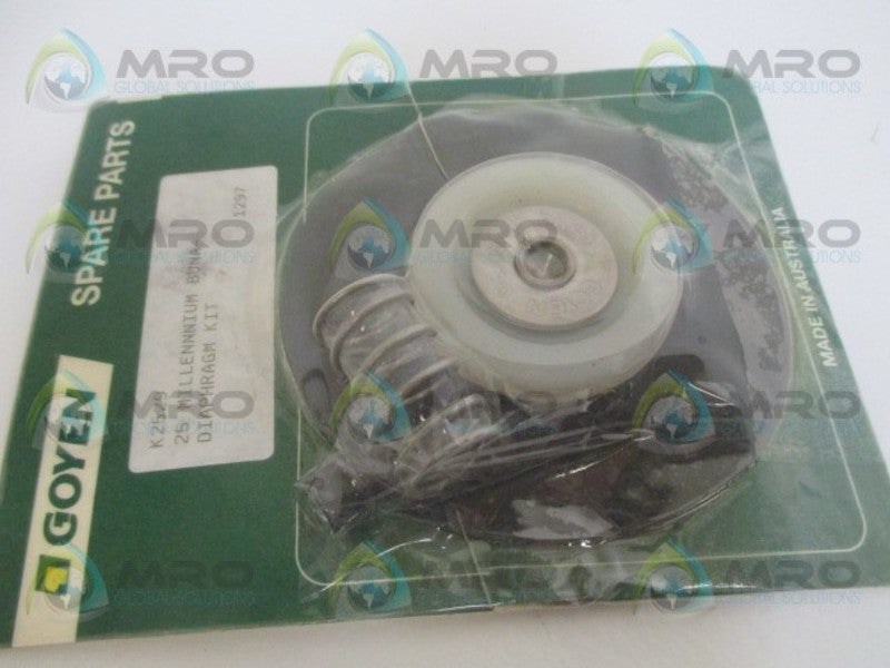 GOYEN K2528 DIAPHRAGM KIT *NEW IN ORIGINAL PACKAGE*