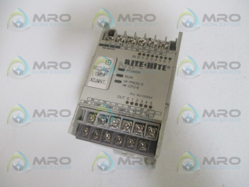 RITE-HITE 65100004 PROGRAMMABLE CONTROLLER 100-240VAC UNMP