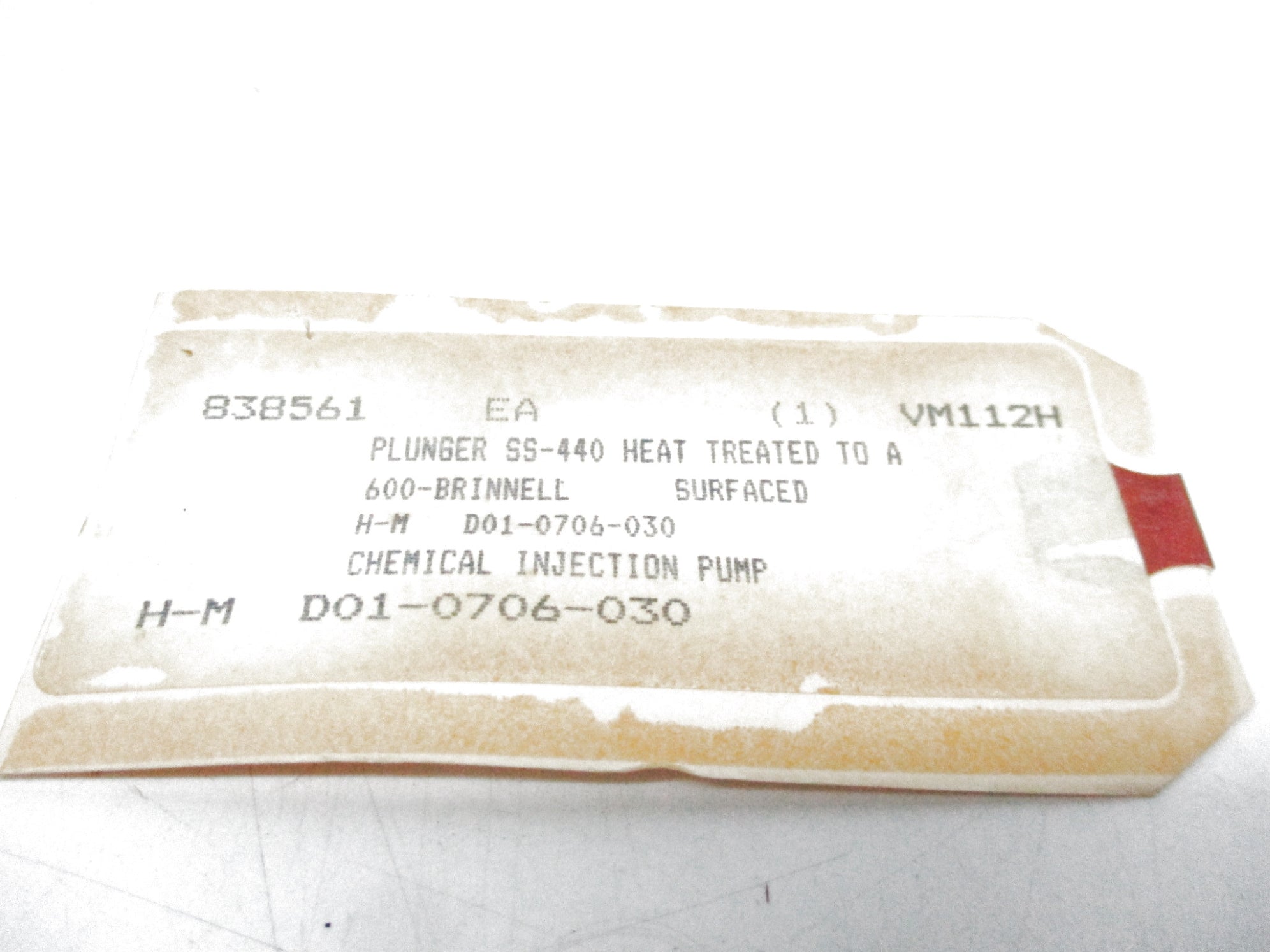 SPARE PART D01-0706-030 UNMP