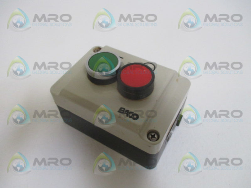 BACO M20X1,5 GREEN/RED ON OFF CONTROL STATION UNMP