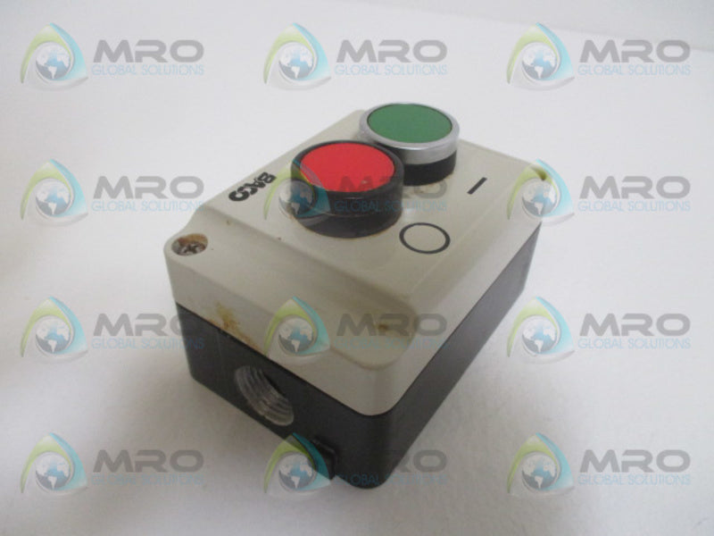 BACO M20X1,5 GREEN/RED ON OFF CONTROL STATION UNMP
