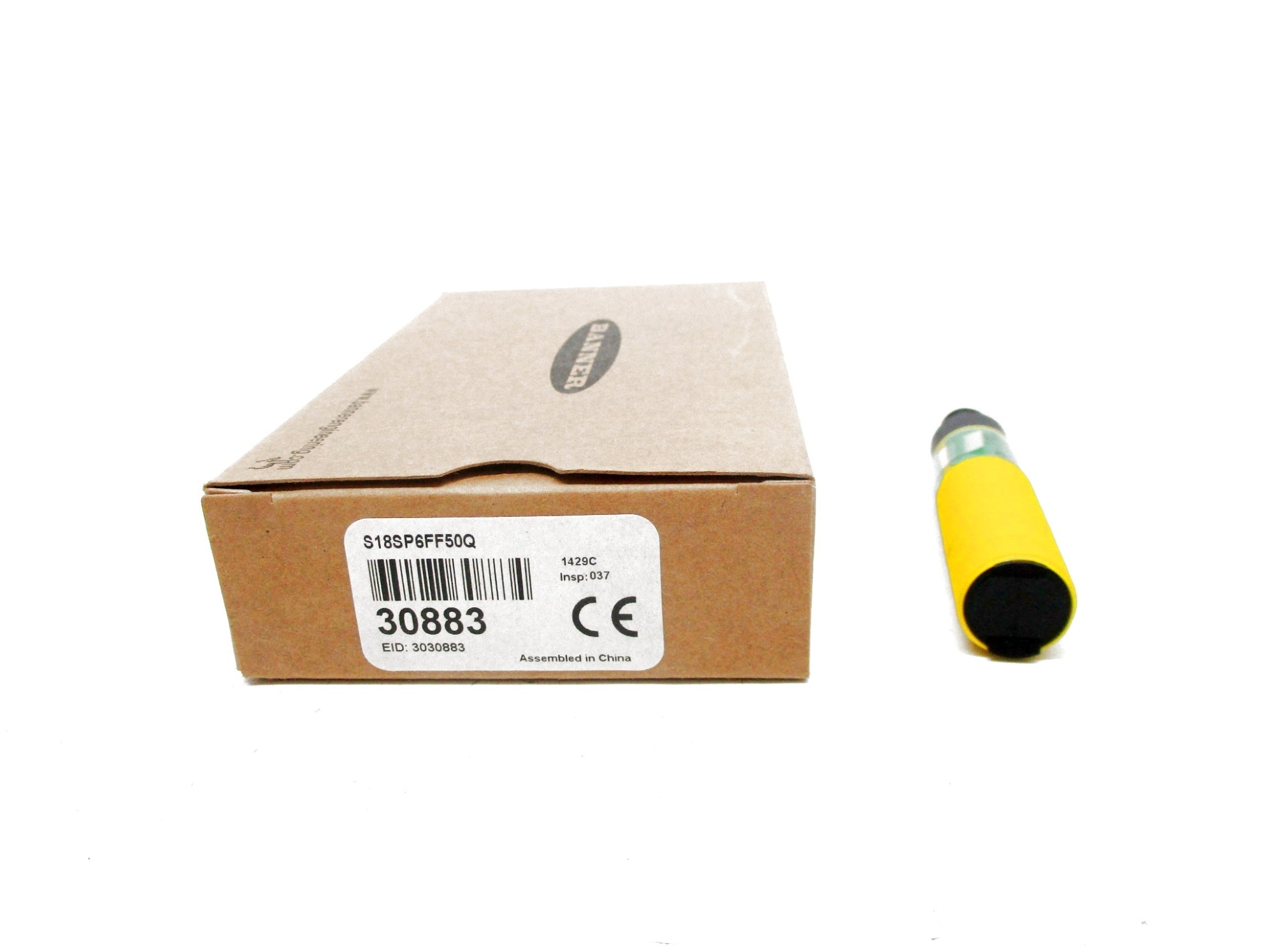 BANNER ENGINEERING S18SP6FF50Q 30883 10-30VDC NSMP