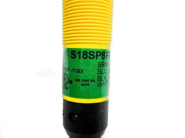 BANNER ENGINEERING S18SP6FF50Q 30883 10-30VDC NSMP