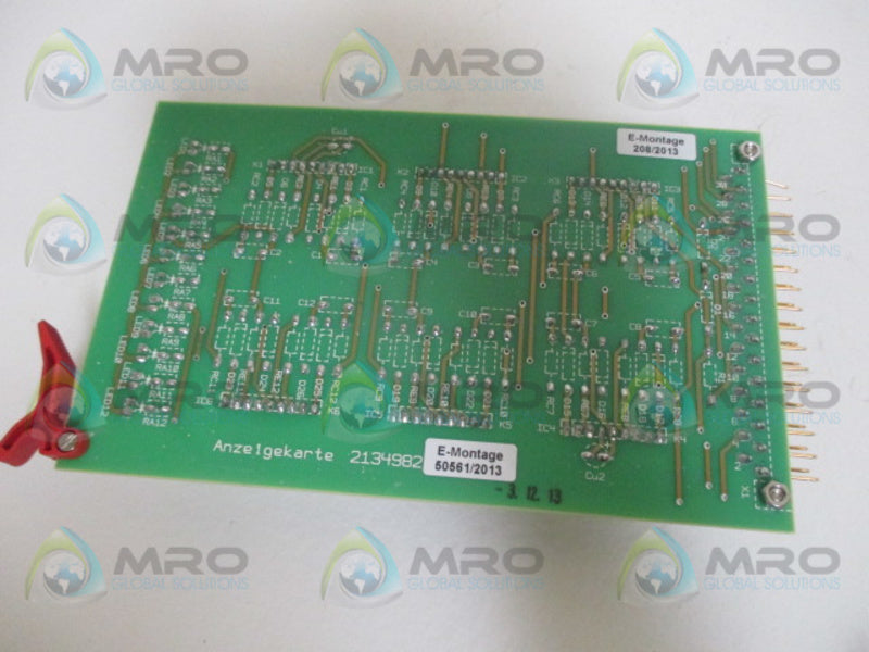 ANZELGERKARTE 2134982 BOARD NSNP