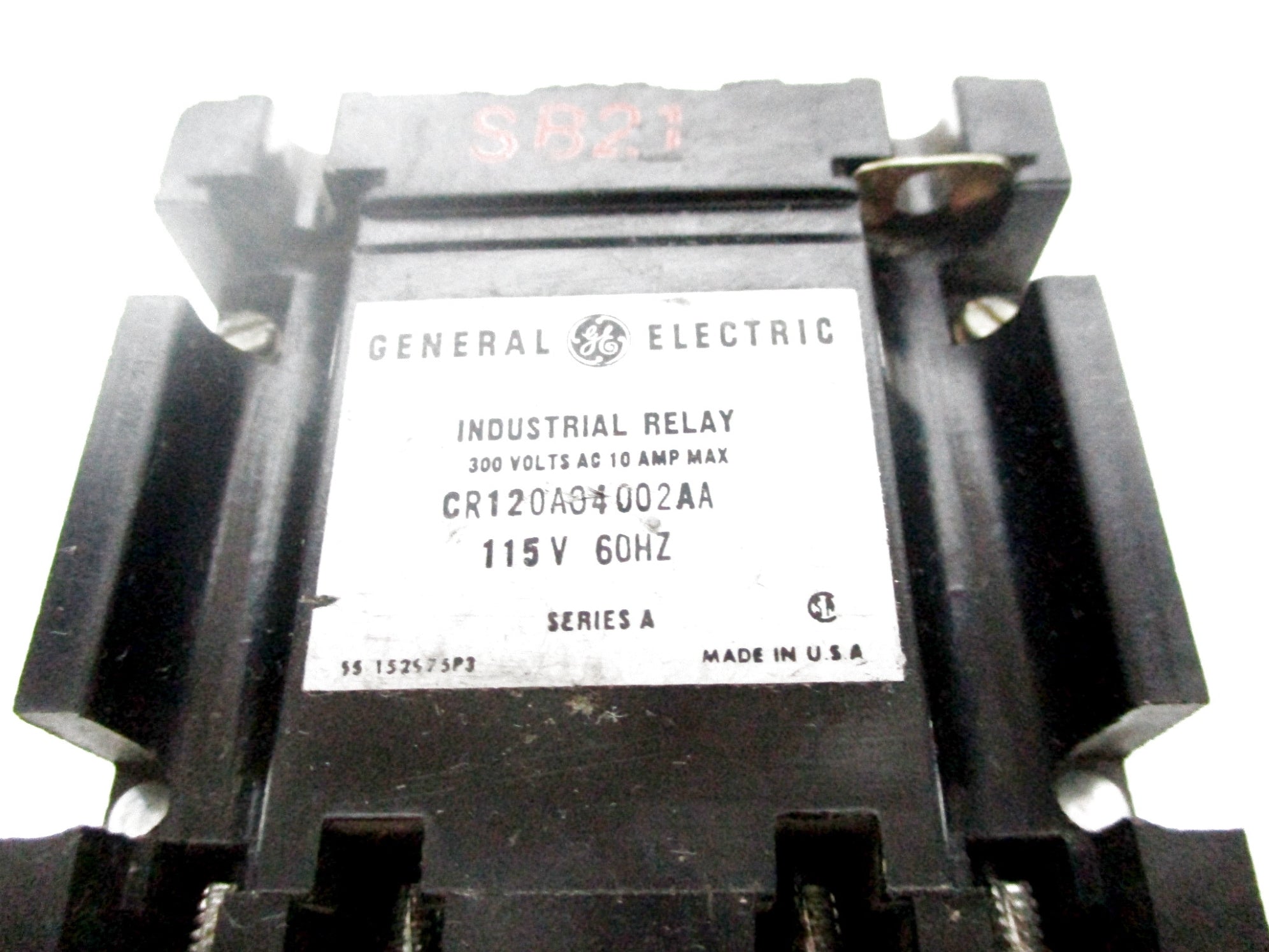 GENERAL ELECTRIC CR120A04002AA SER. A 115V 10A UNMP