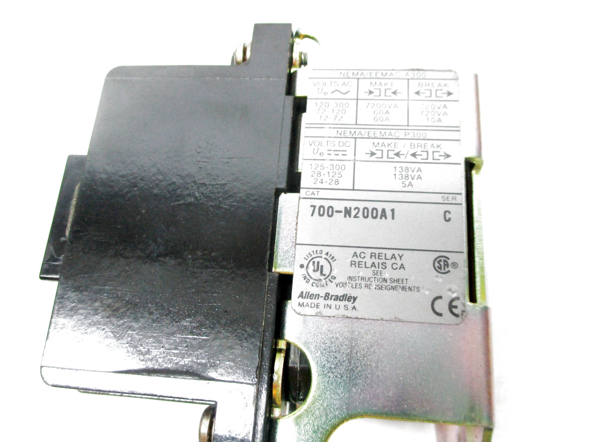 INDUSTRIAL SPARE PART 700-N200A1 SER. C 110/120V UNMP