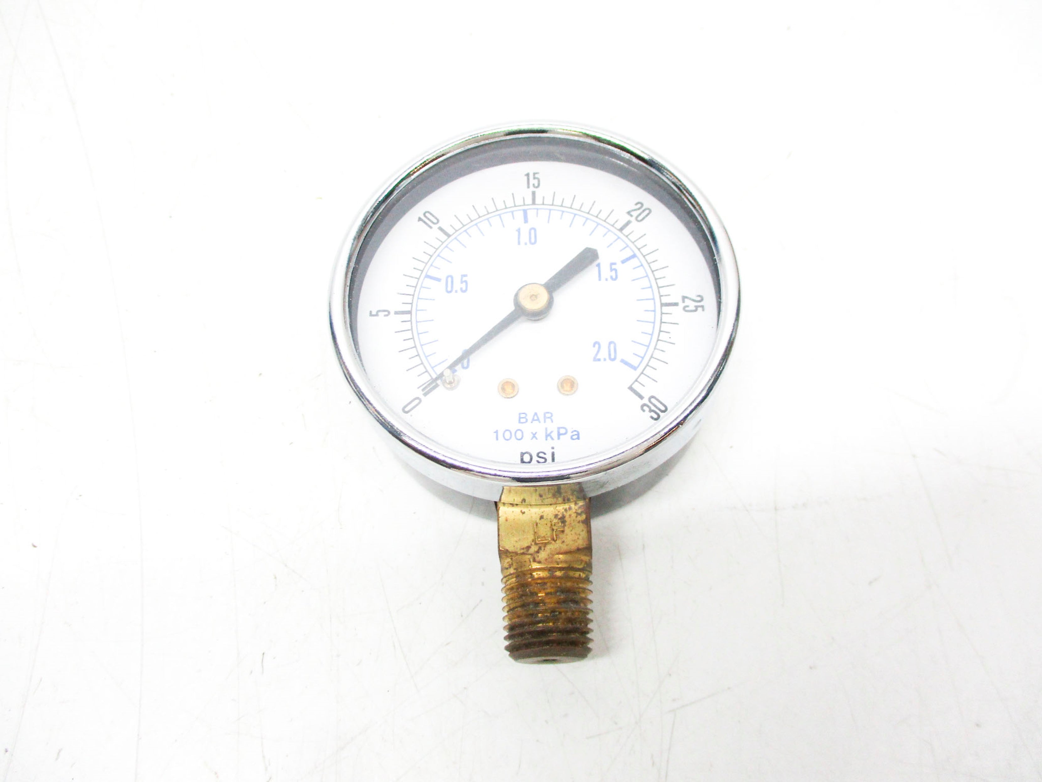 GAUGE 101D-254C 0-30PSI UNMP