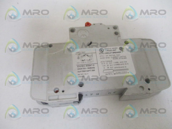 SPRECHENER + SCHUH L9-6/1/C CIRCUIT BREAKER 6A UNMP