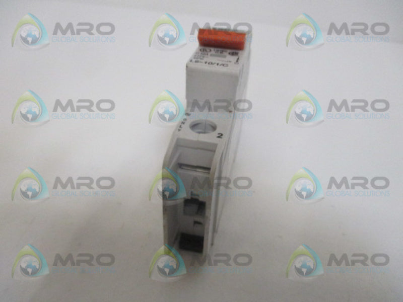 SPRECHNER SCHUH L9-10/1/C CIRCUIT BREAKER 10A UNMP
