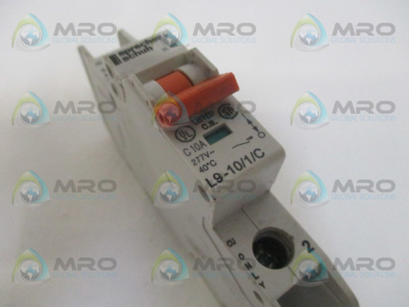 SPRECHNER SCHUH L9-10/1/C CIRCUIT BREAKER 10A UNMP