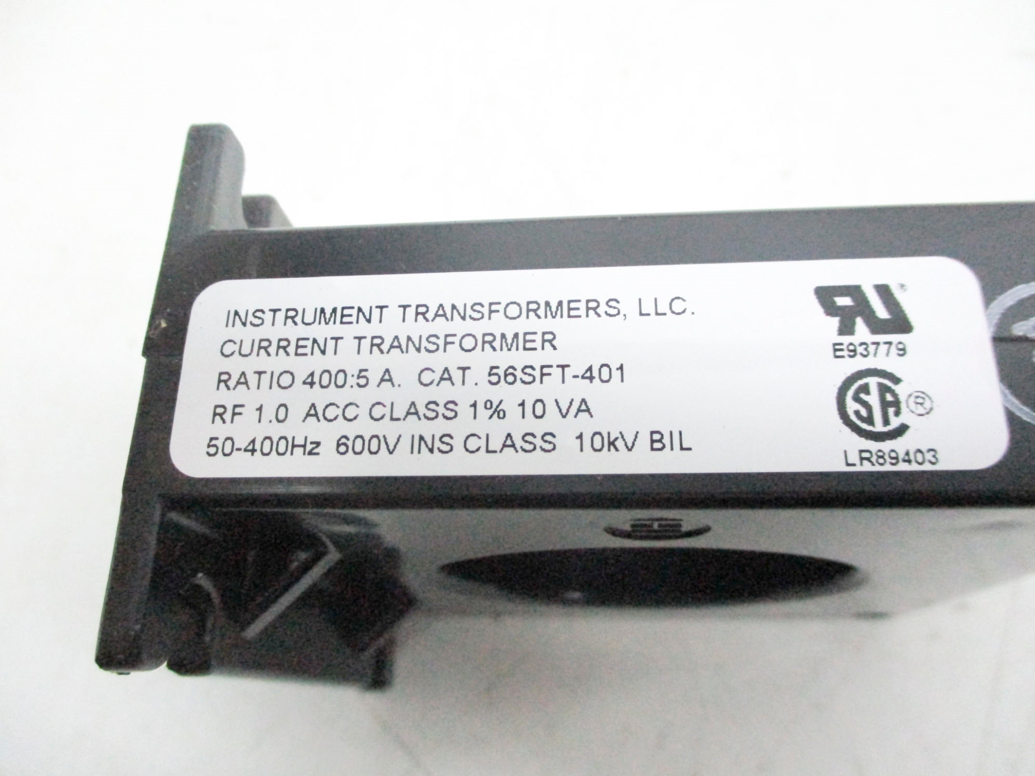 INSTRUMENT TRANSFORMER 565FT-401 NSNP