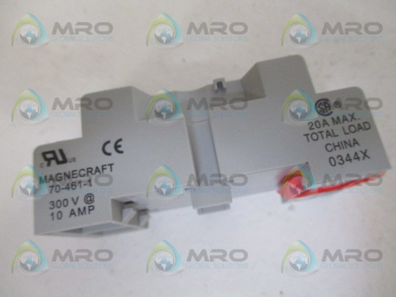 MAGNECRAFT 70-461-1 RELAY SOCKET NSMP