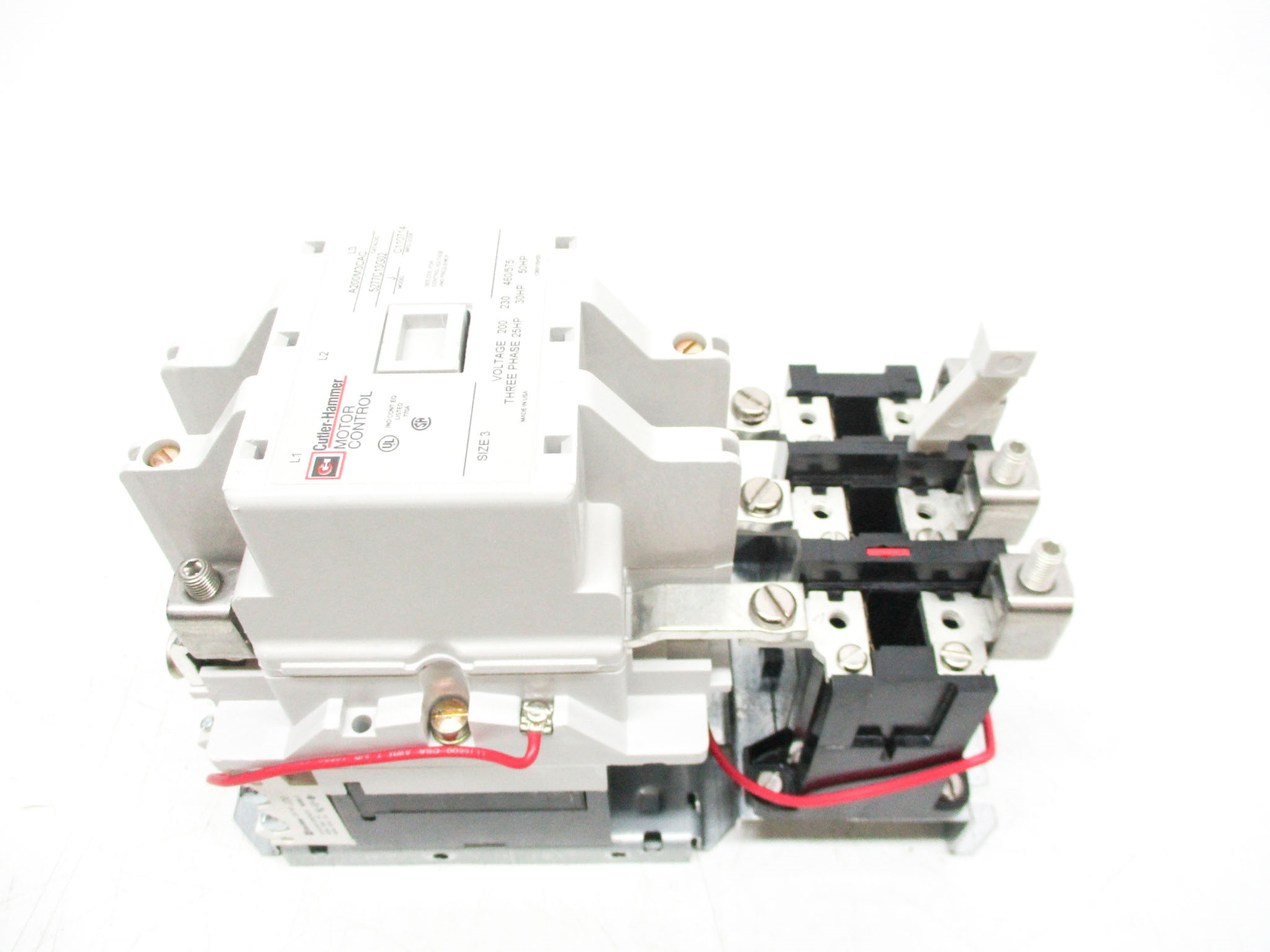 CUTLER HAMMER A200M3CAC 5277C13G02 120V NSMP