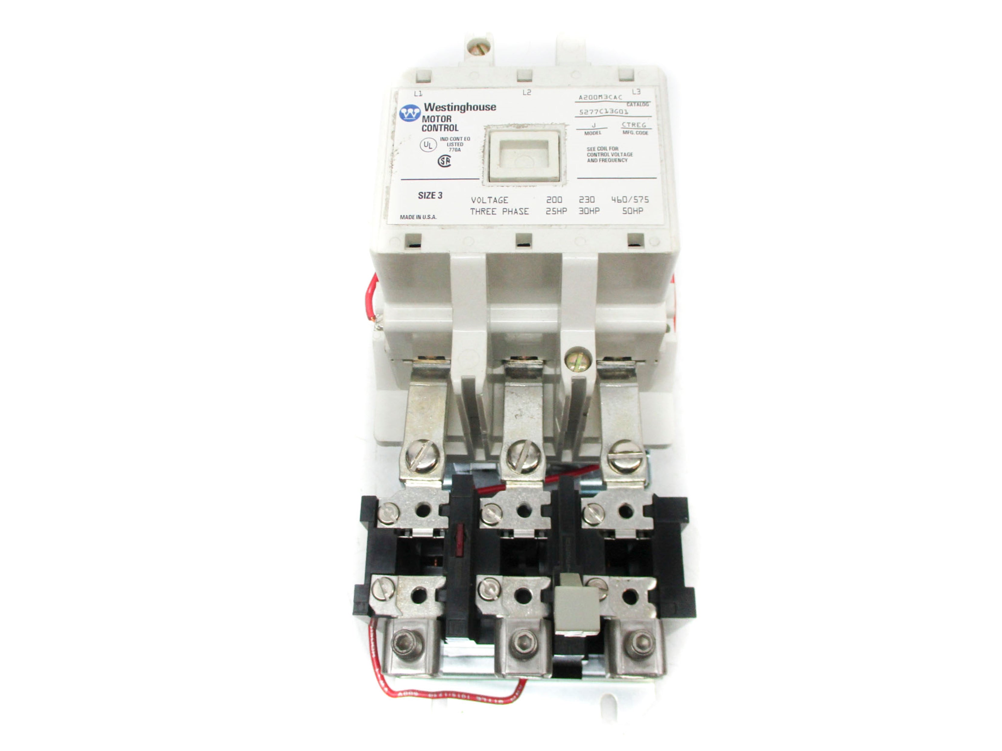 WESTINGHOUSE A200M3CAC 110-120V NSNP