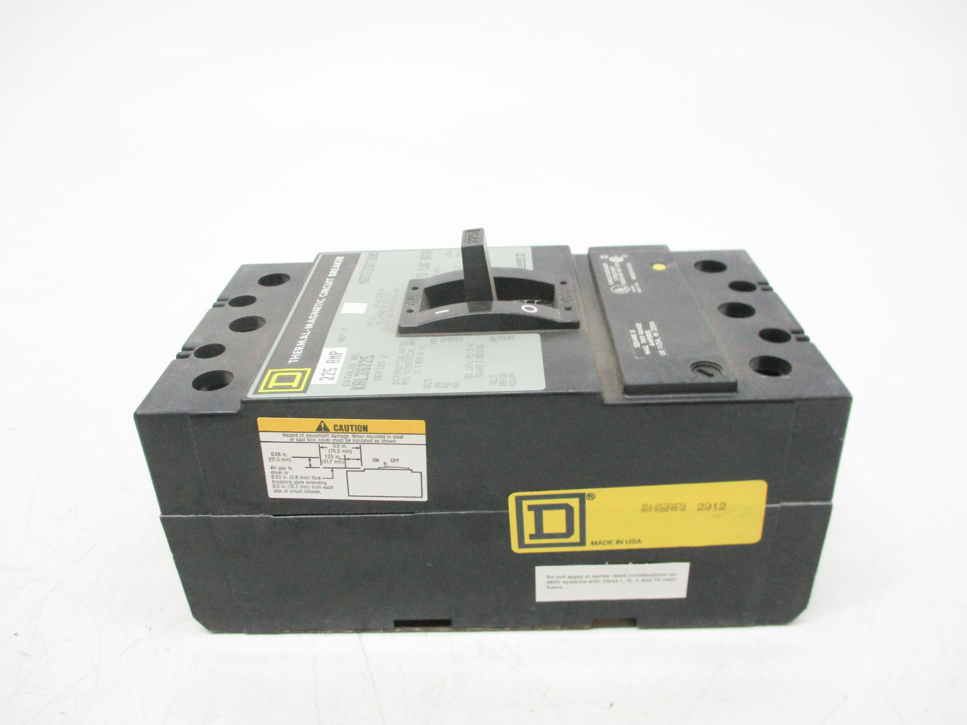 SQUARE D KAL36225 600V 225A (GREY) NSMP