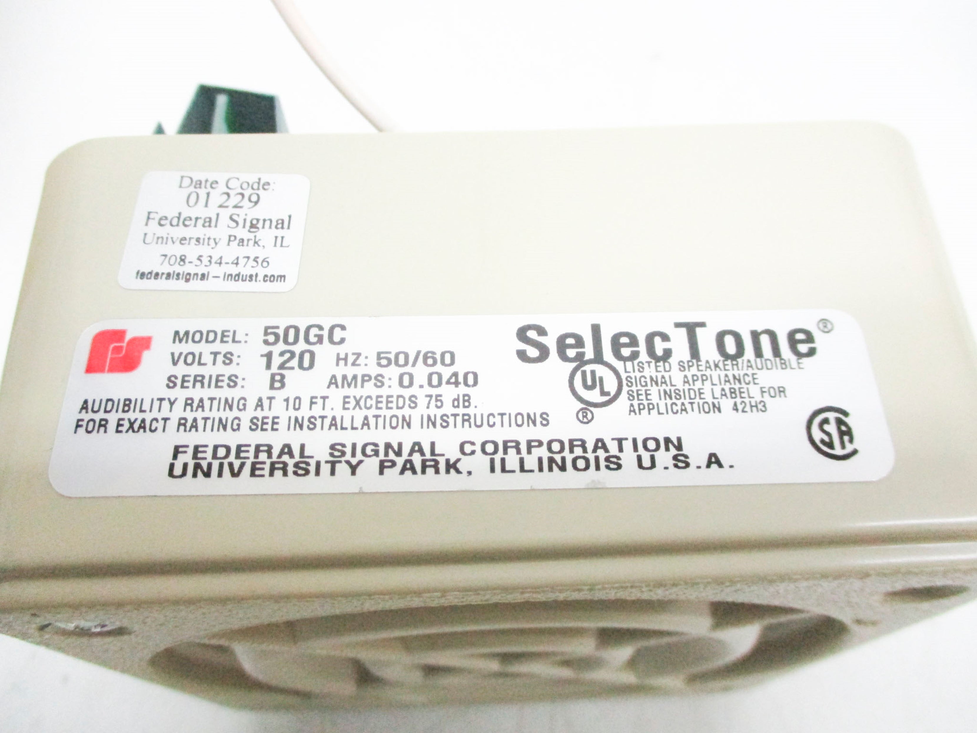 INDUSTRIAL MRO 50GC-120BG SER. B NSMP