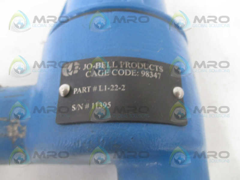 JO BELL PRODUCTS L1-22-2 LIQUID LEVEL CONTROL UNMP