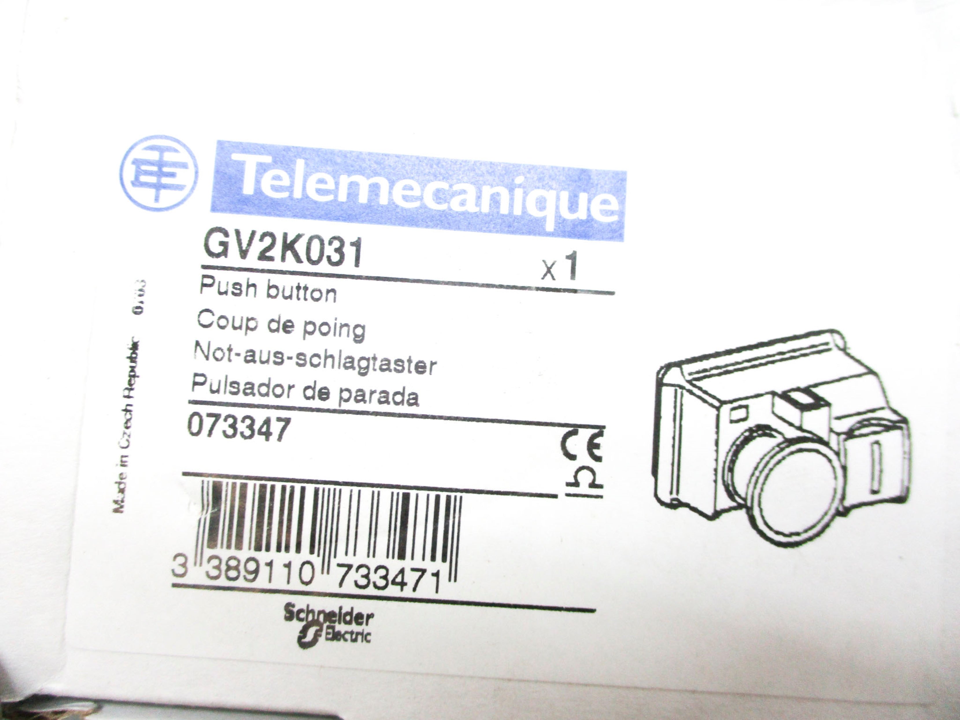 TELEMECANIQUE GV2K031 NSMP