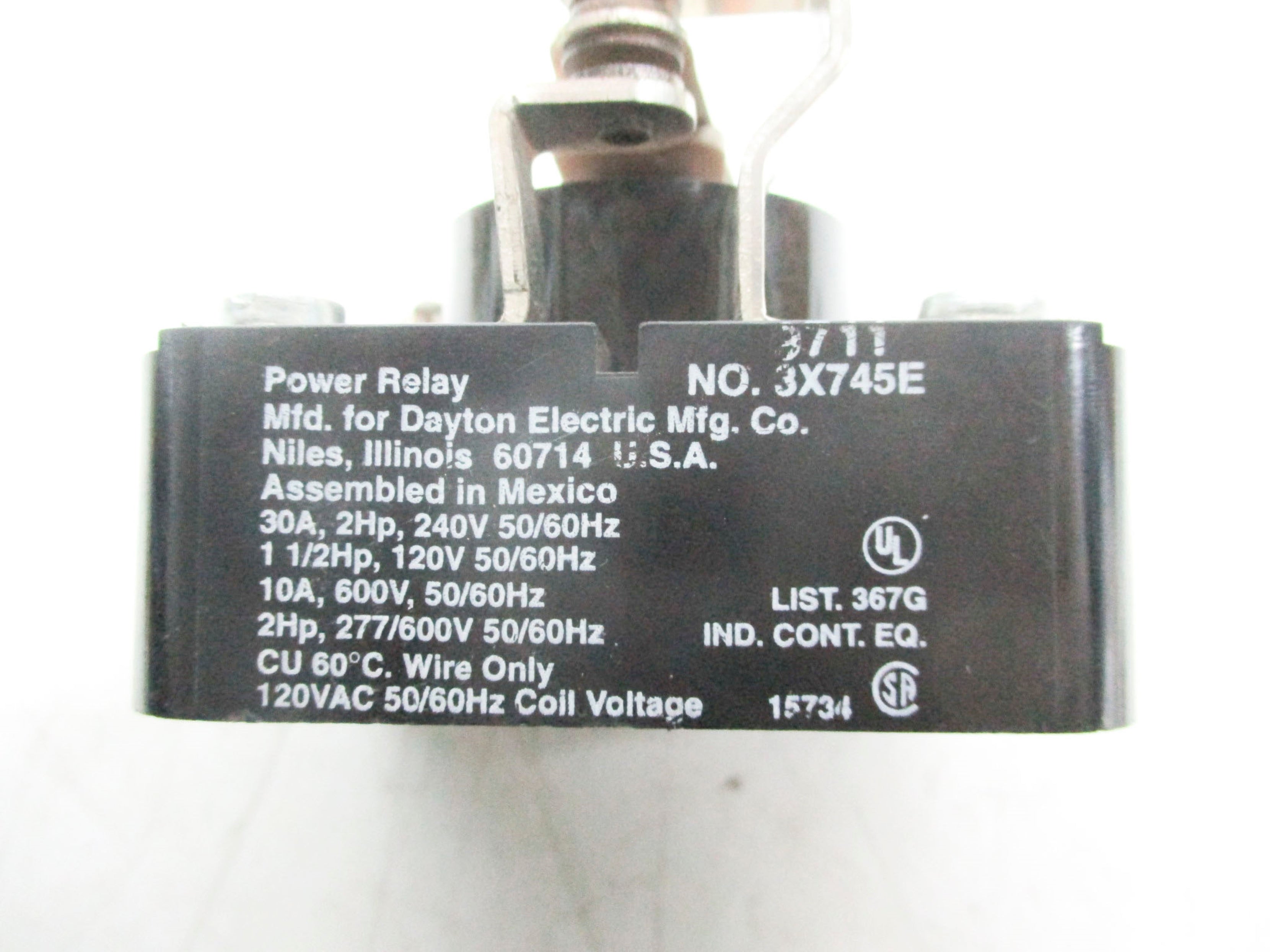 DAYTON 3X745E 120VAC NSMP