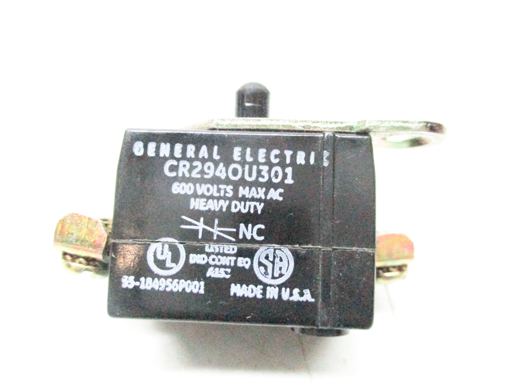 GENERAL ELECTRIC CR2940U301A 600VAC NSMP