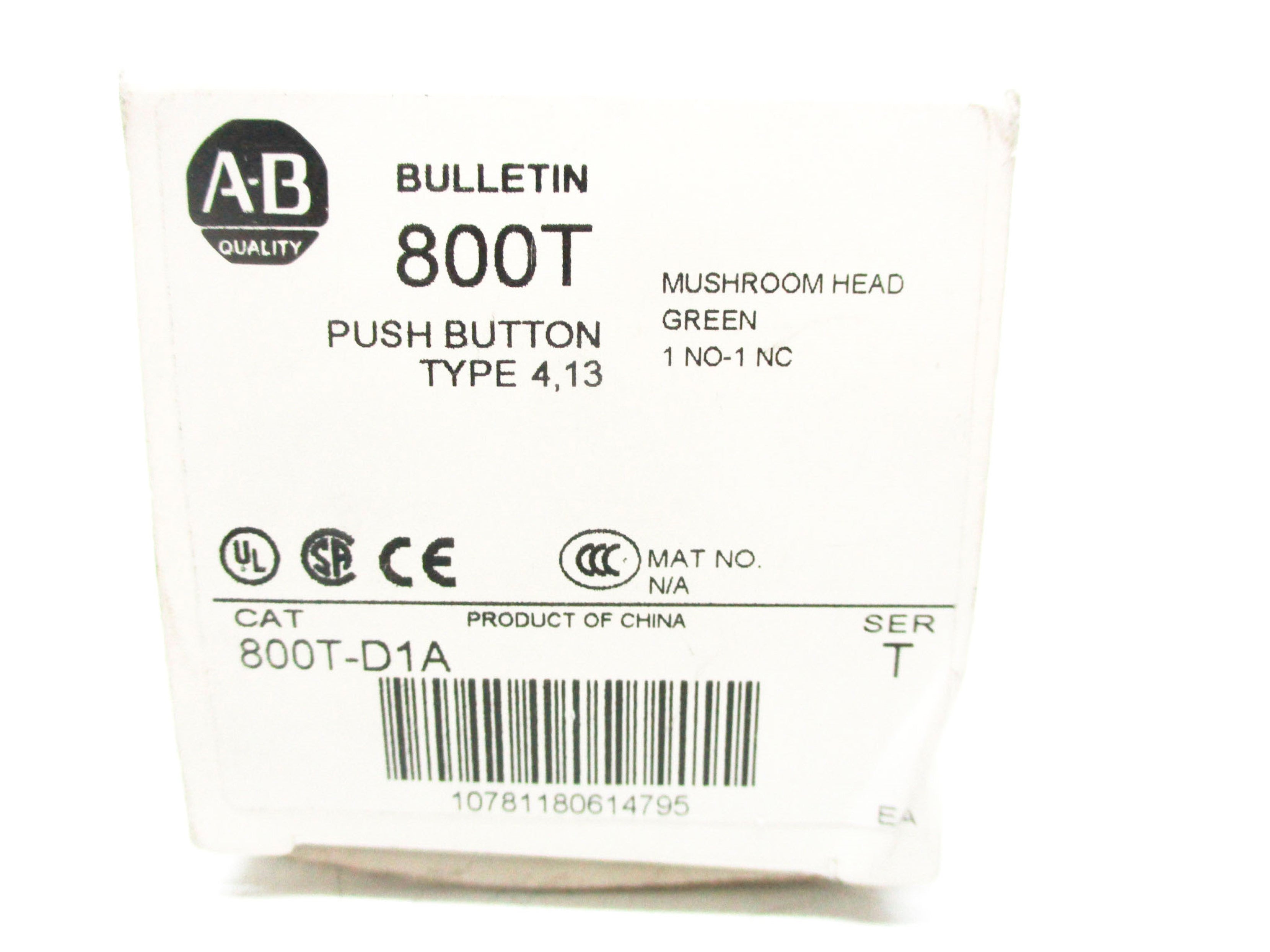 INDUSTRIAL SPARE PART 800T-D1A SER. T (WH) NSMP