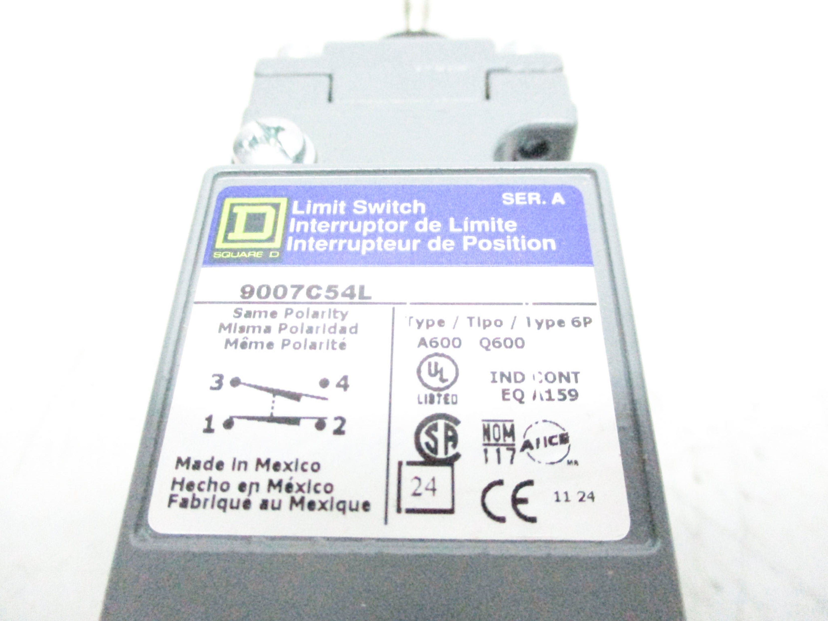 SQUARE D 9007C54L SER. A NSMP